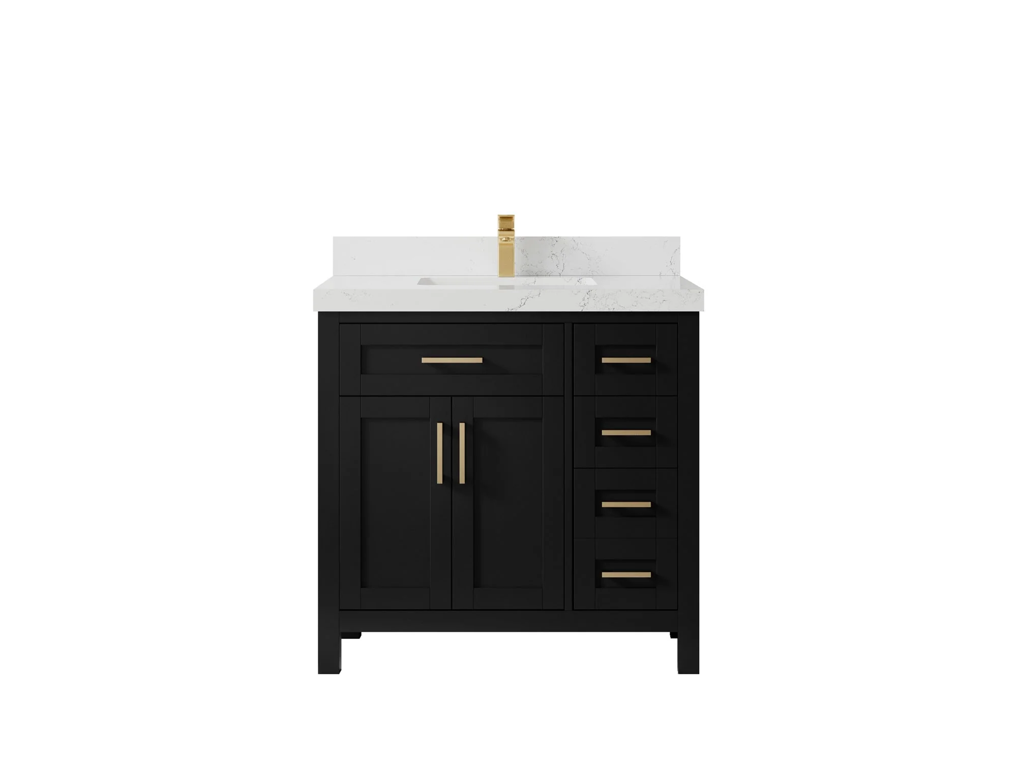 Cambridge 36 in. W x 22 in. D Single Center Sink Bathroom Vanity - Image 40