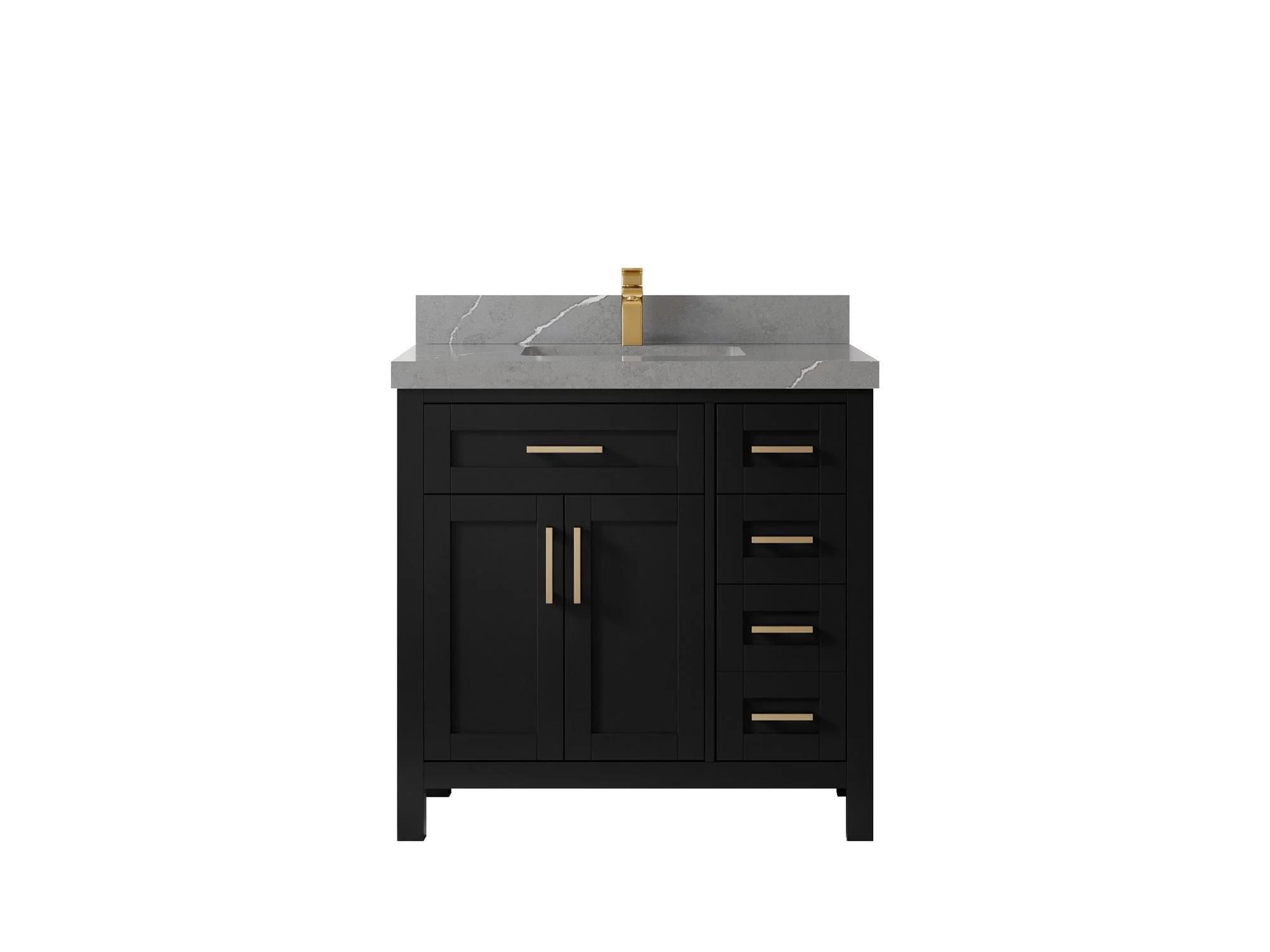 Cambridge 36 in. W x 22 in. D Single Center Sink Bathroom Vanity - Image 44