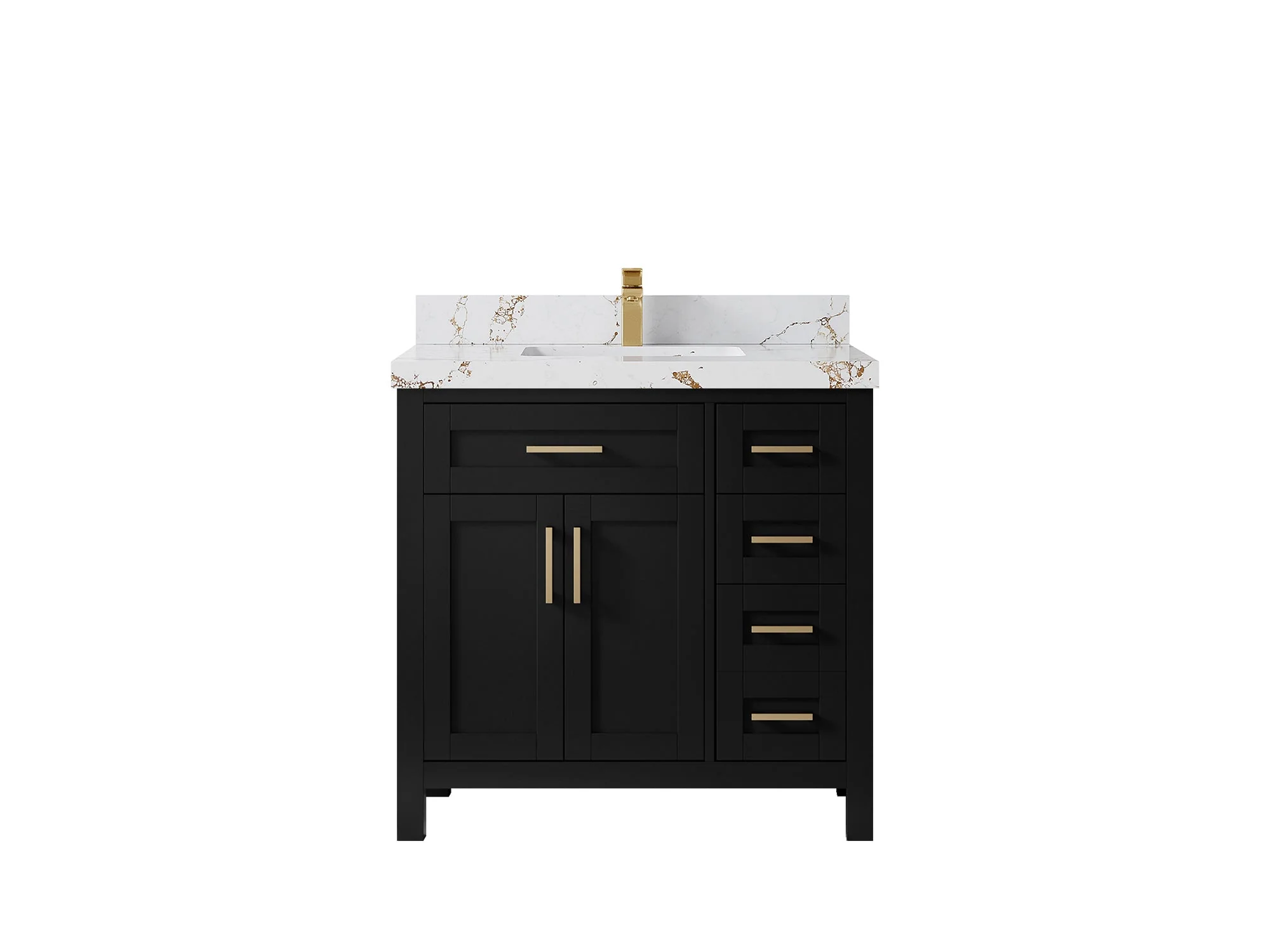 Cambridge 36 in. W x 22 in. D Single Center Sink Bathroom Vanity - Image 48