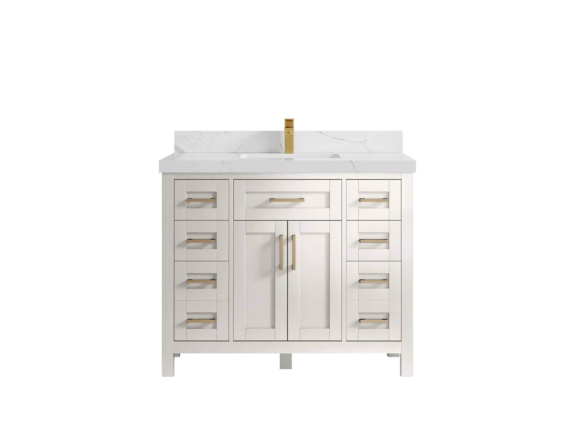 Cambridge 42 in. W x 22 in. D Single Sink Bathroom Vanity - Image 21
