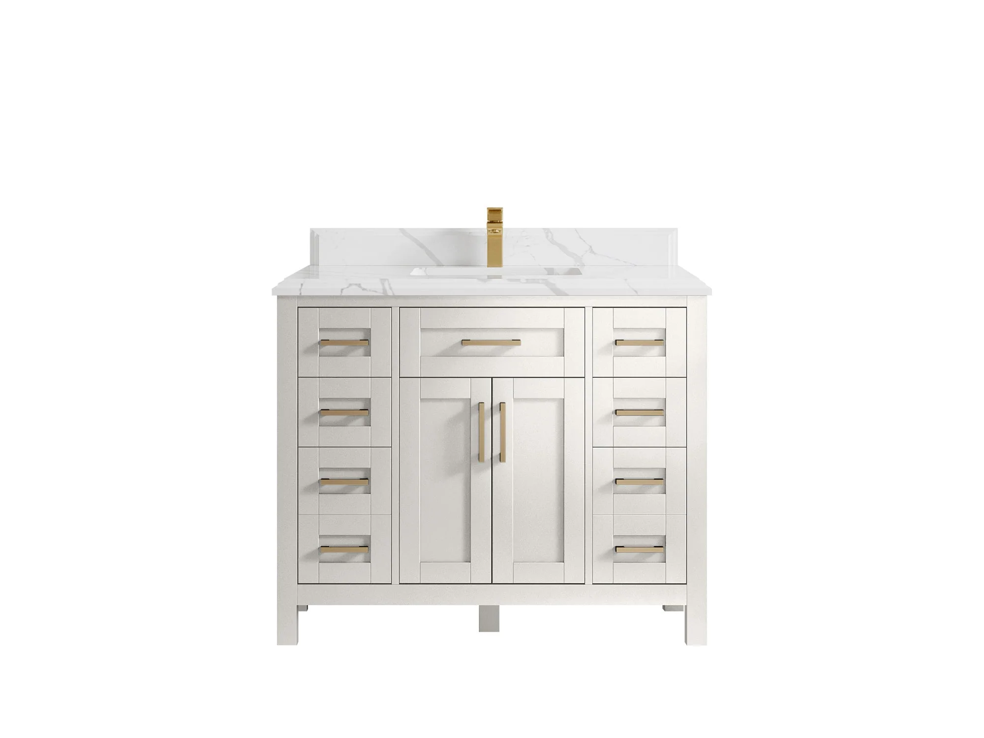 Cambridge 42 in. W x 22 in. D Single Sink Bathroom Vanity - Image 33