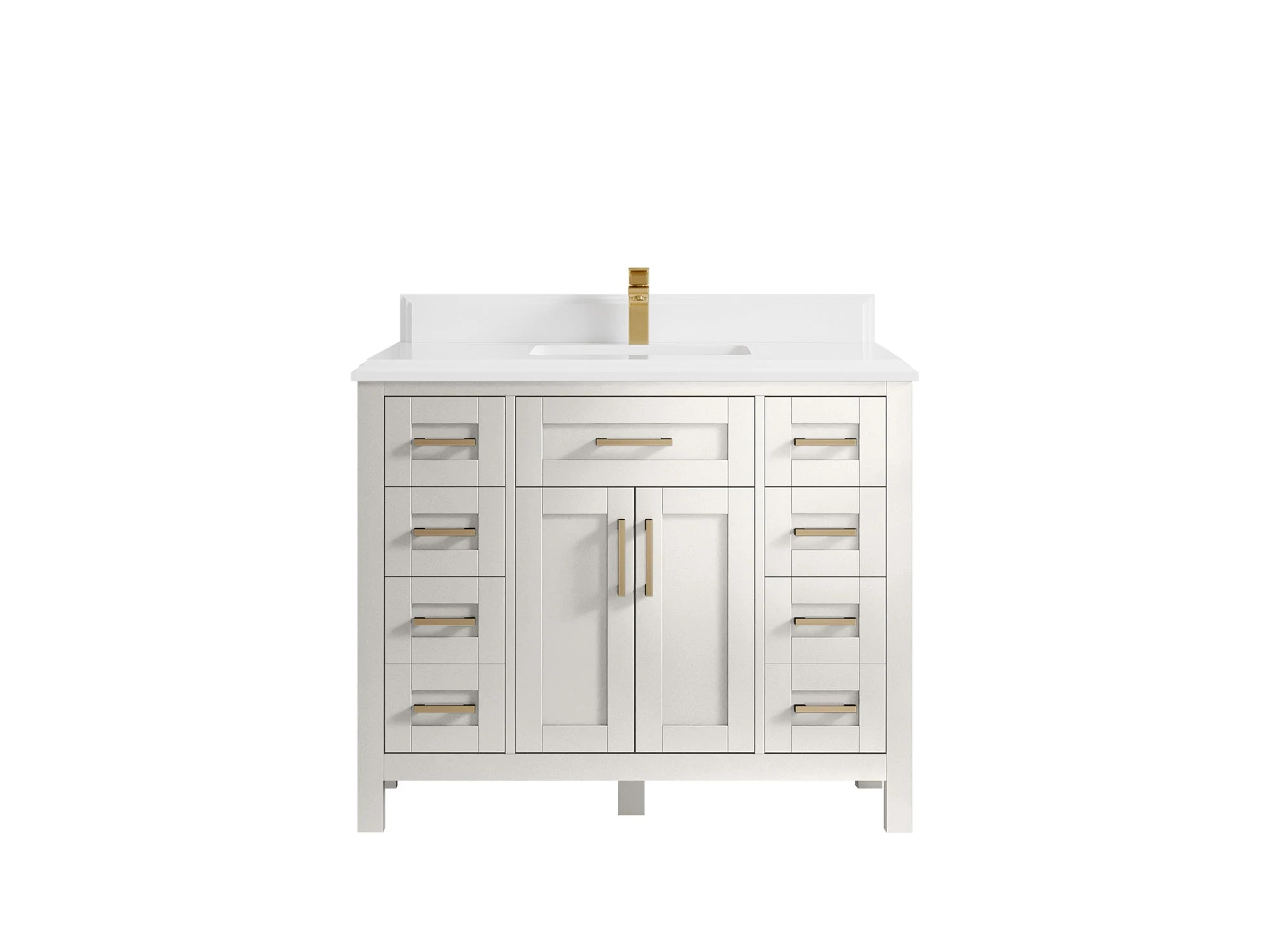 Cambridge 42 in. W x 22 in. D Single Sink Bathroom Vanity - Image 37