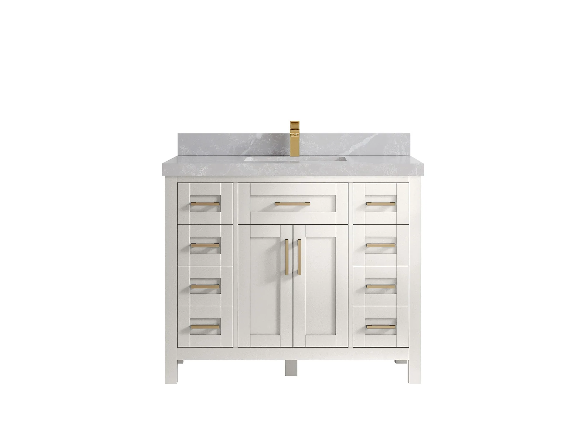 Cambridge 42 in. W x 22 in. D Single Sink Bathroom Vanity - Image 41