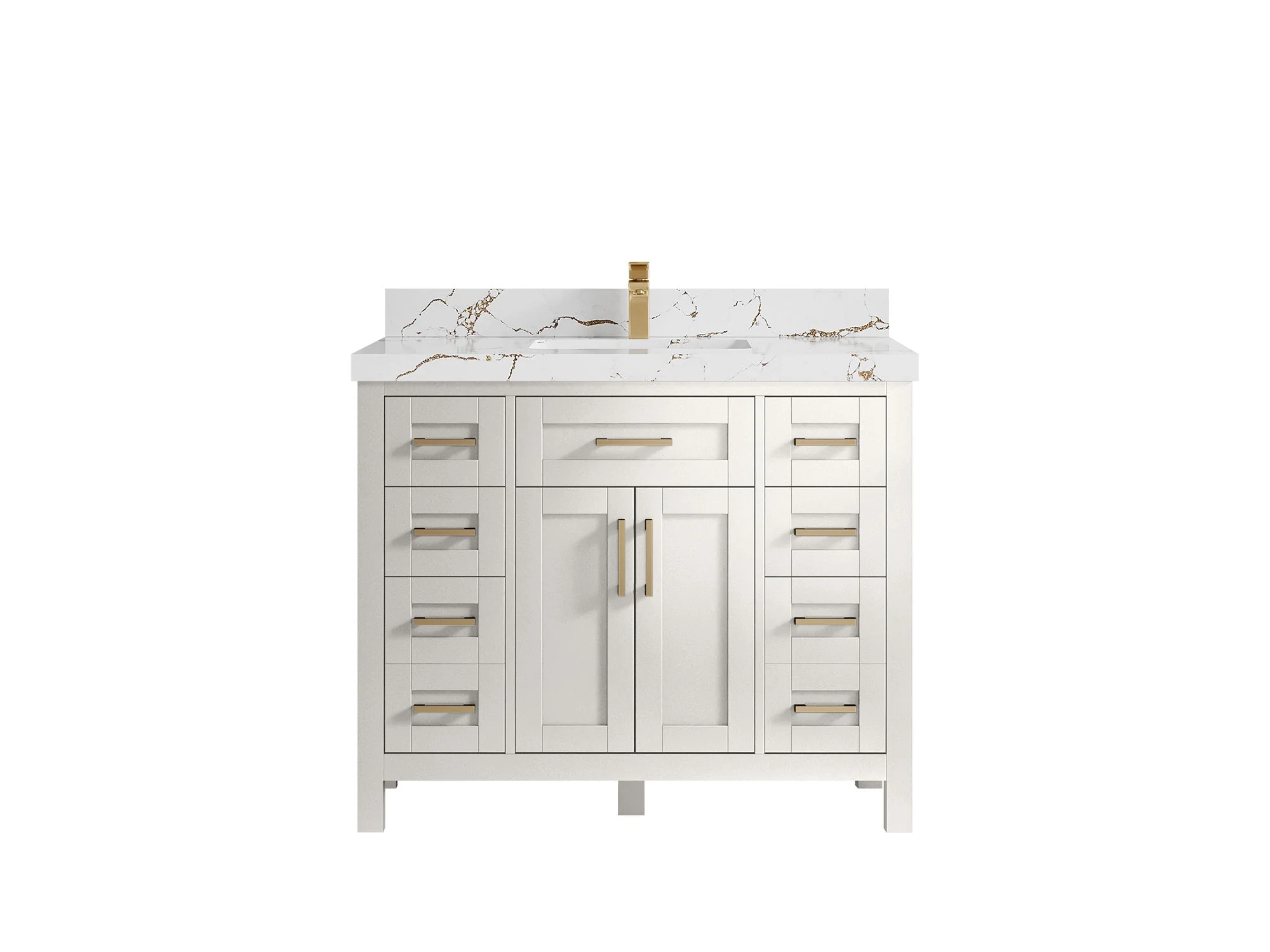 Cambridge 42 in. W x 22 in. D Single Sink Bathroom Vanity - Image 45