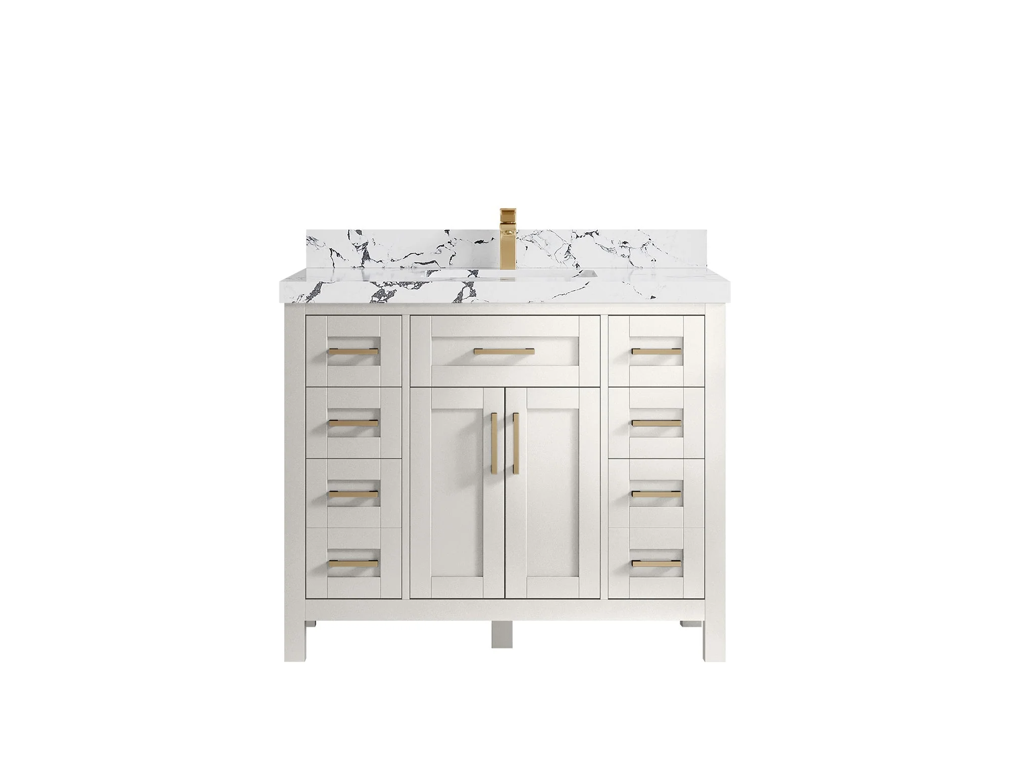 Cambridge 42 in. W x 22 in. D Single Sink Bathroom Vanity - Image 49