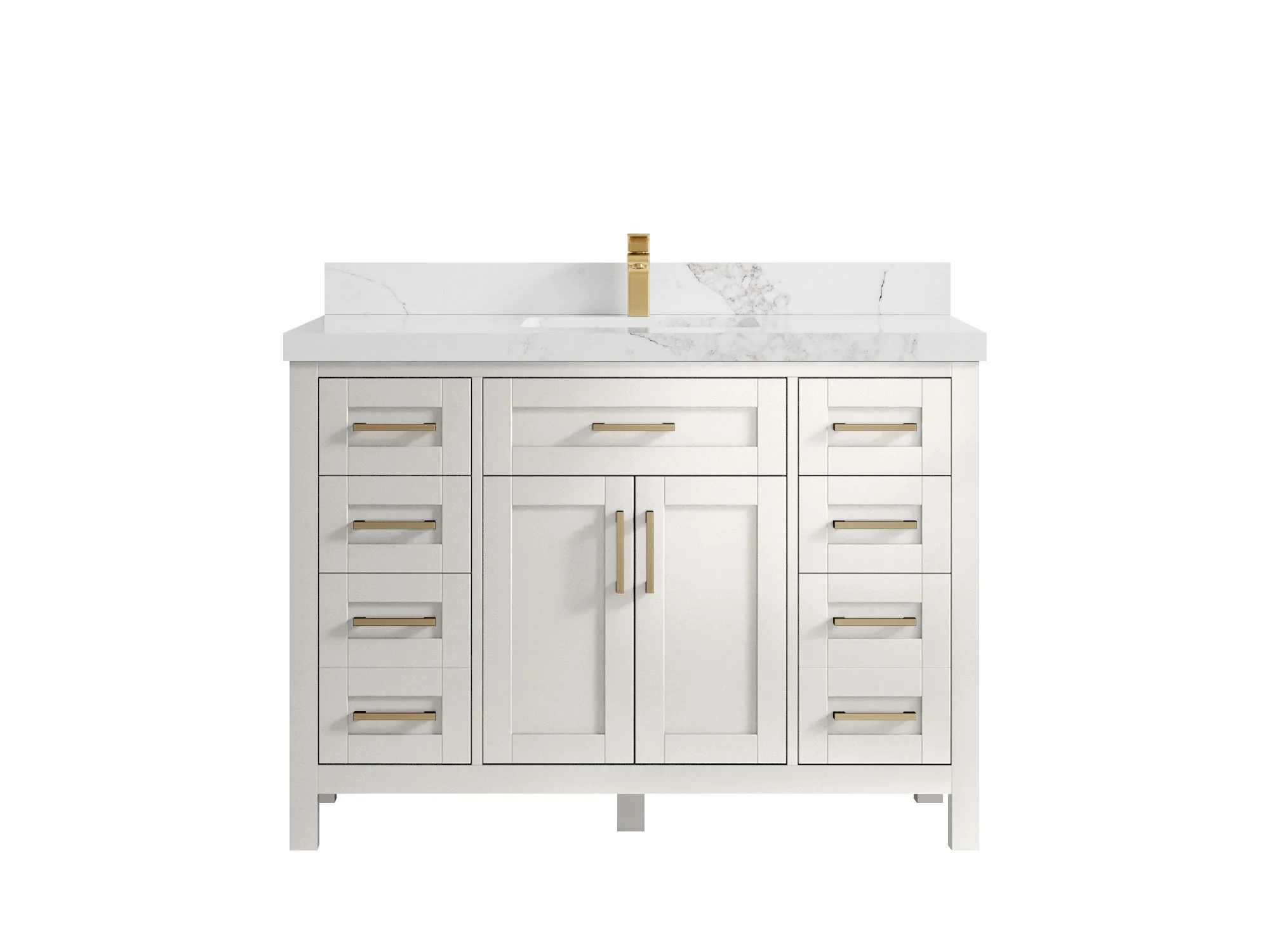 Cambridge 48 in. W x 22 in. D Single Sink Bathroom Vanity - Image 15