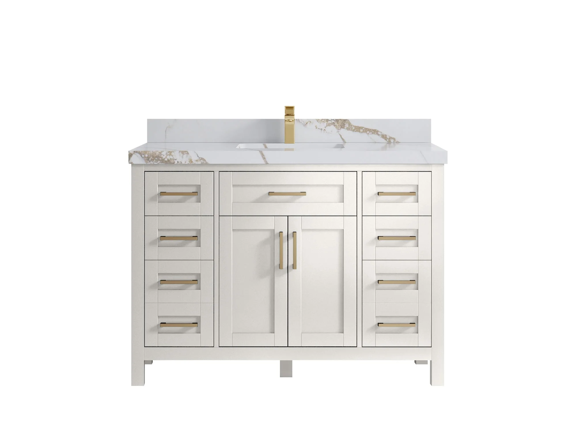 Cambridge 48 in. W x 22 in. D Single Sink Bathroom Vanity - Image 21