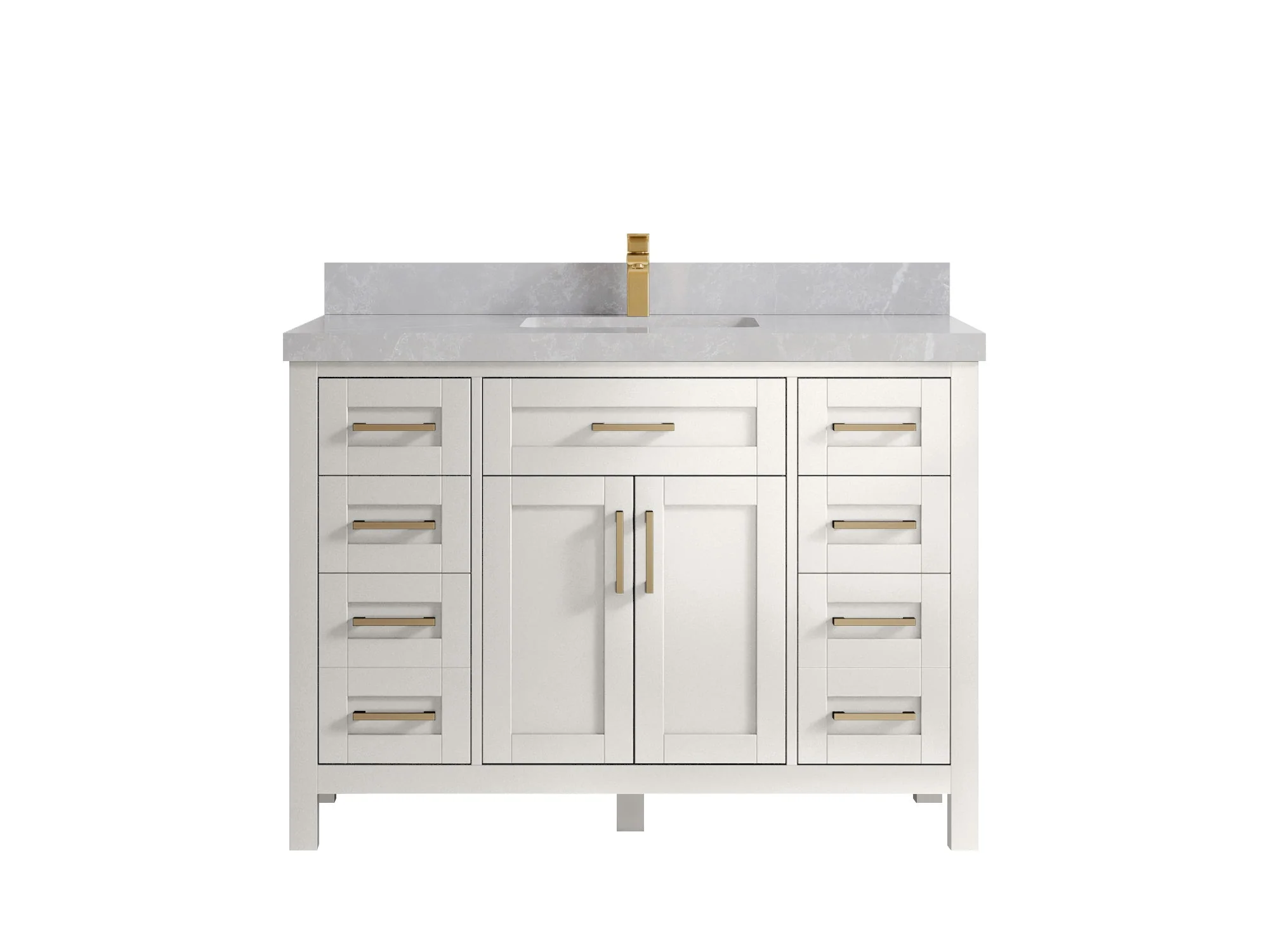 Cambridge 48 in. W x 22 in. D Single Sink Bathroom Vanity - Image 33