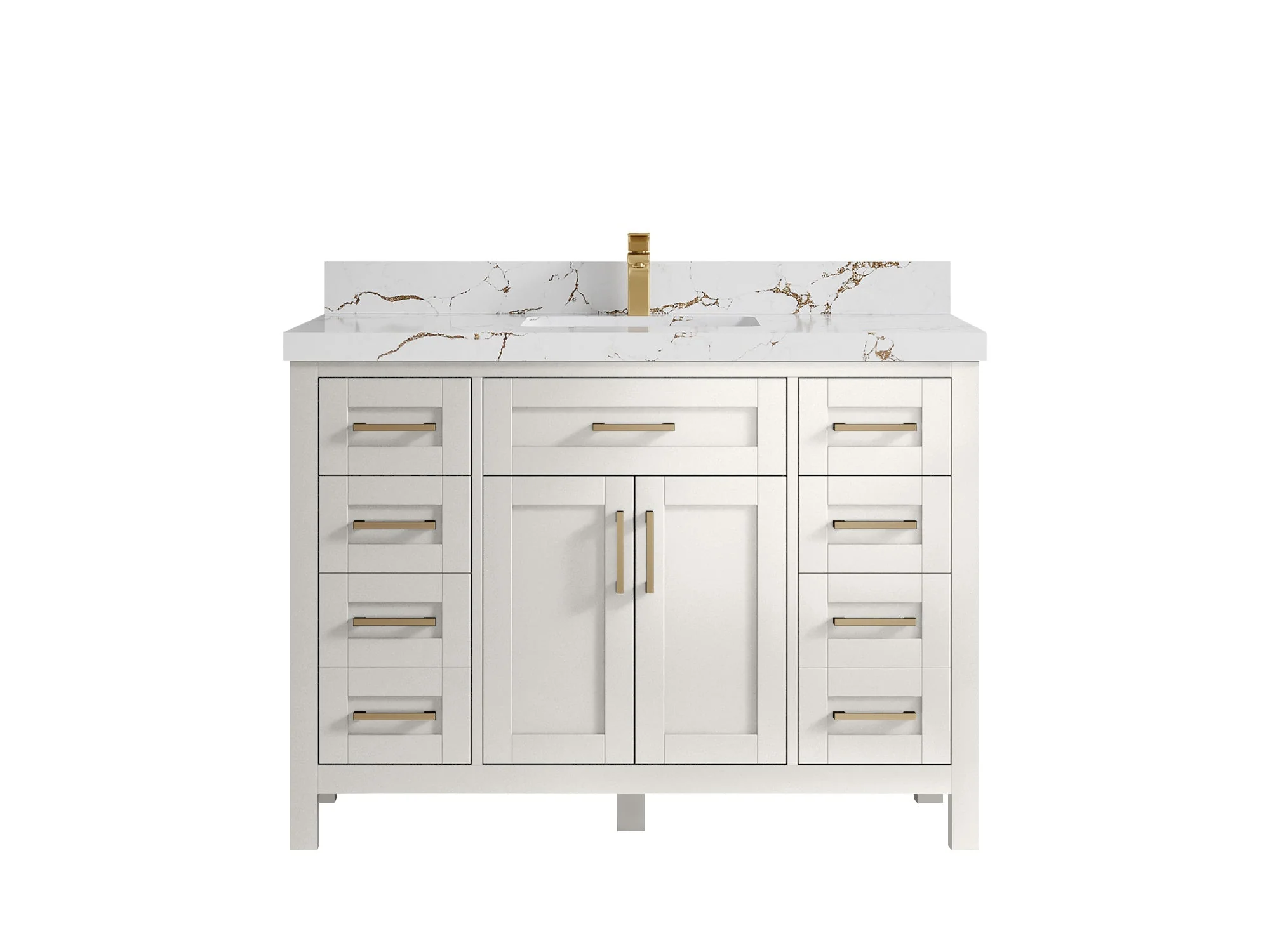 Cambridge 48 in. W x 22 in. D Single Sink Bathroom Vanity - Image 37