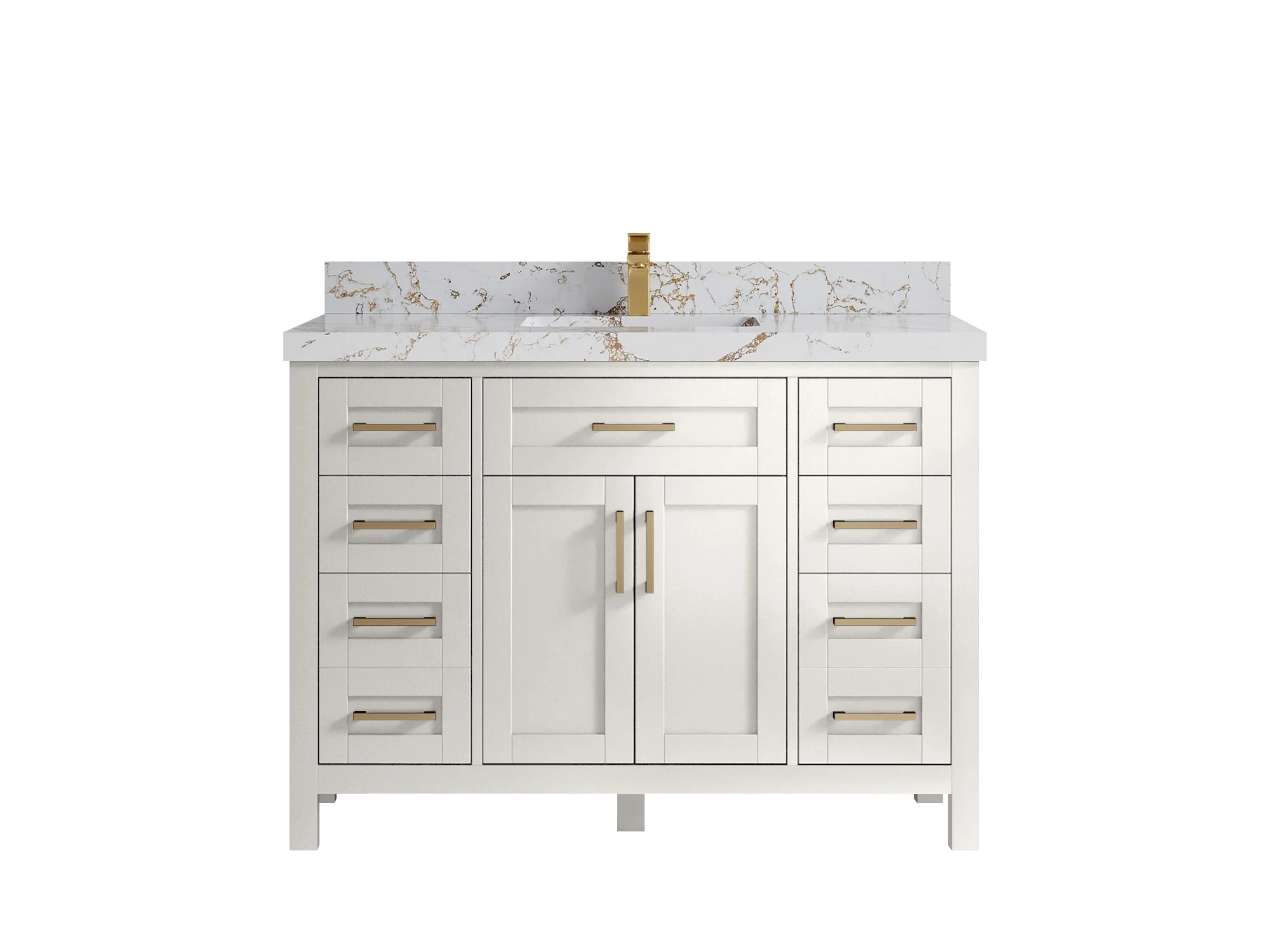 Cambridge 48 in. W x 22 in. D Single Sink Bathroom Vanity - Image 39