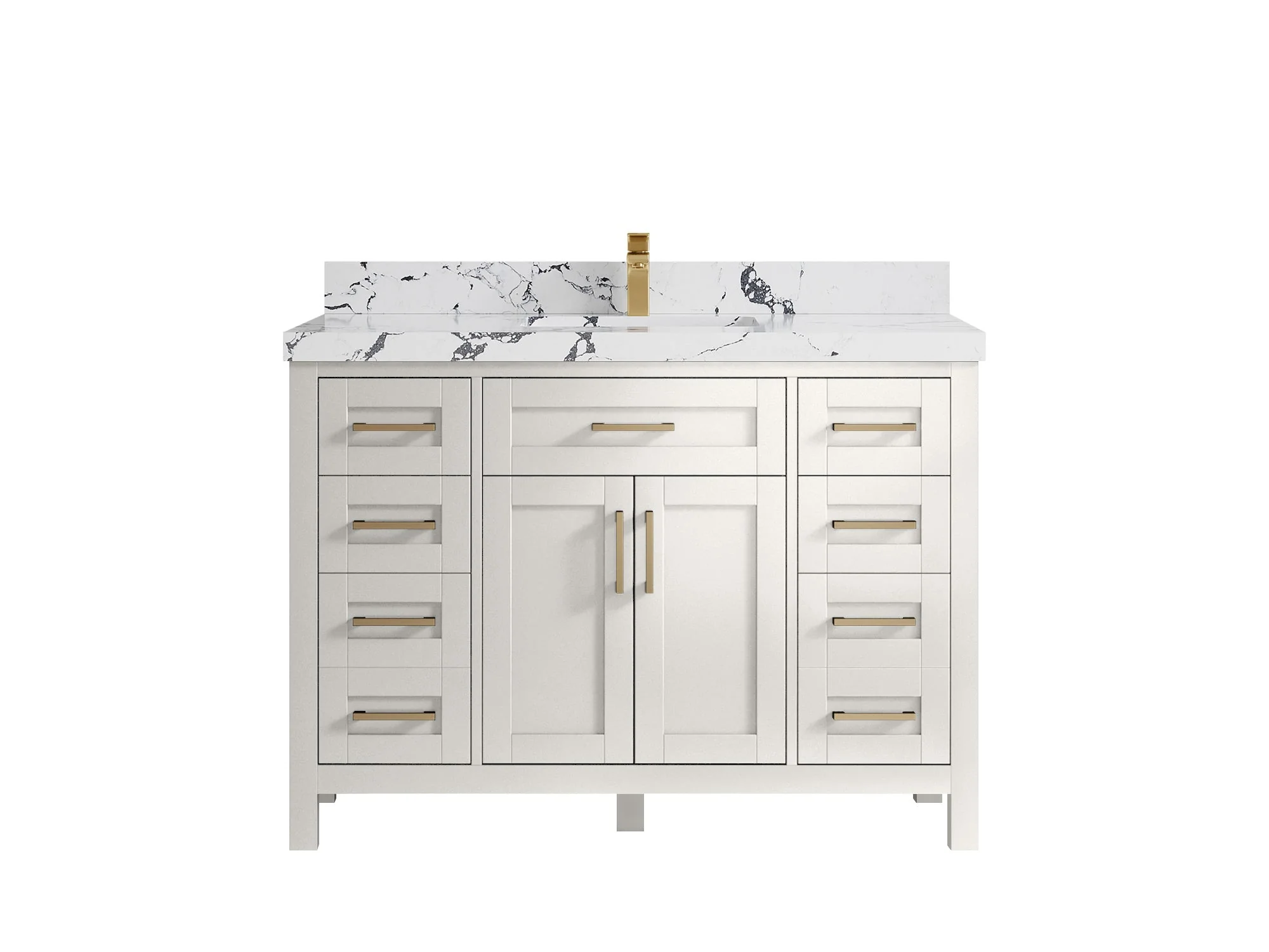 Cambridge 48 in. W x 22 in. D Single Sink Bathroom Vanity - Image 41
