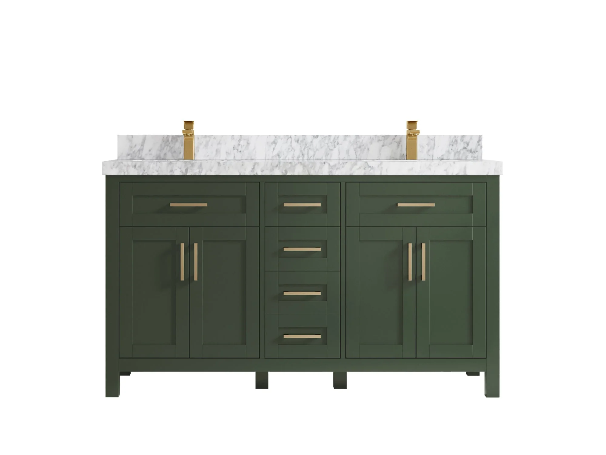 Cambridge 60 in. W x 22 in. D Double Sink Bathroom Vanity - Image 21