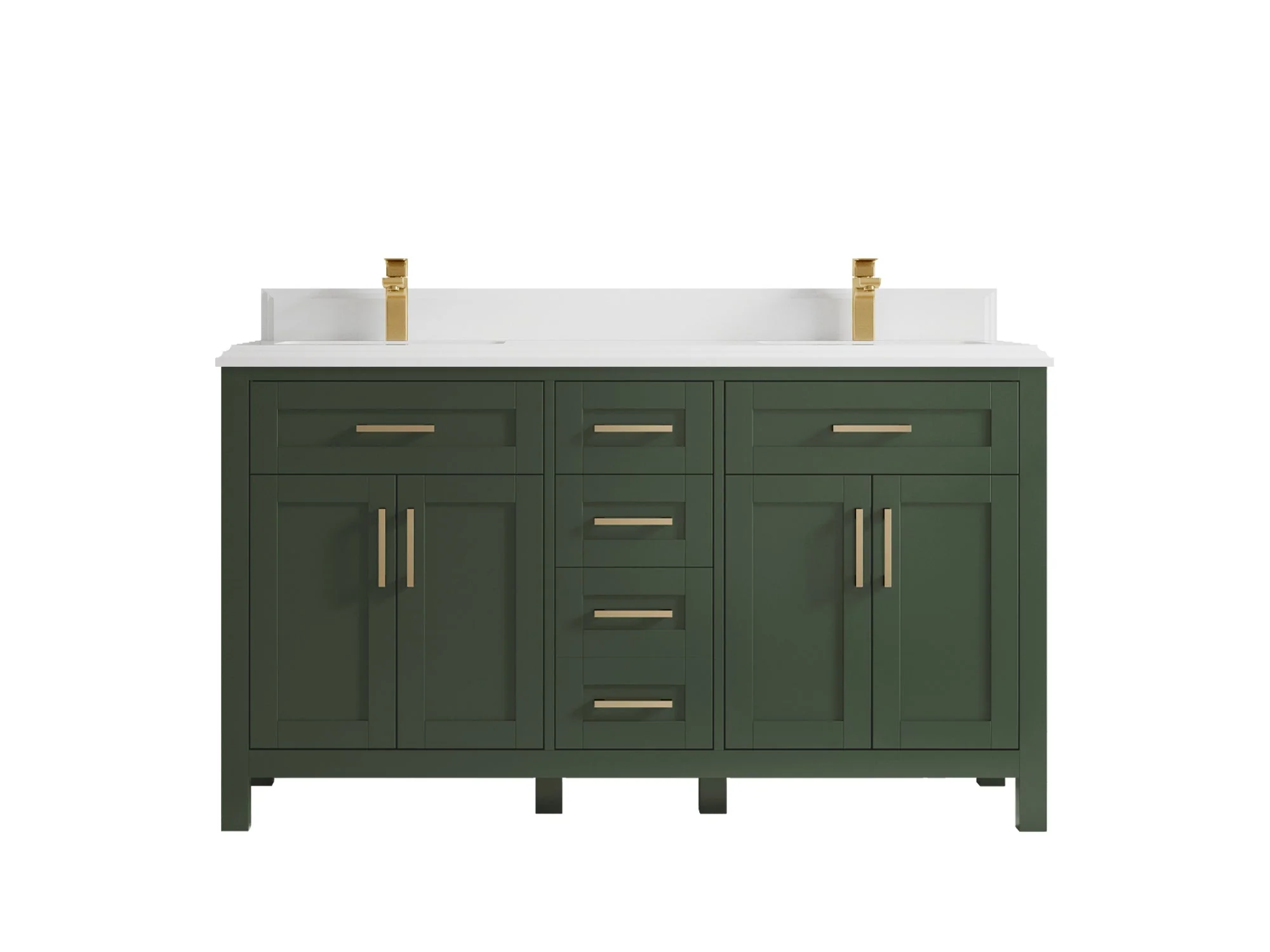 Cambridge 60 in. W x 22 in. D Double Sink Bathroom Vanity - Image 29