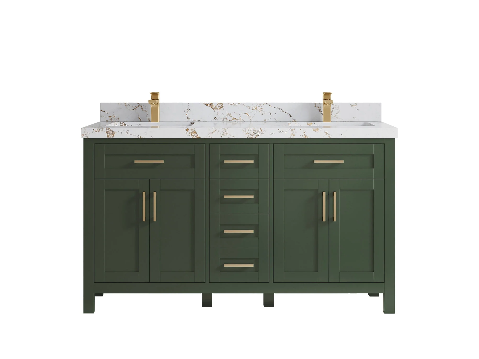 Cambridge 60 in. W x 22 in. D Double Sink Bathroom Vanity - Image 39