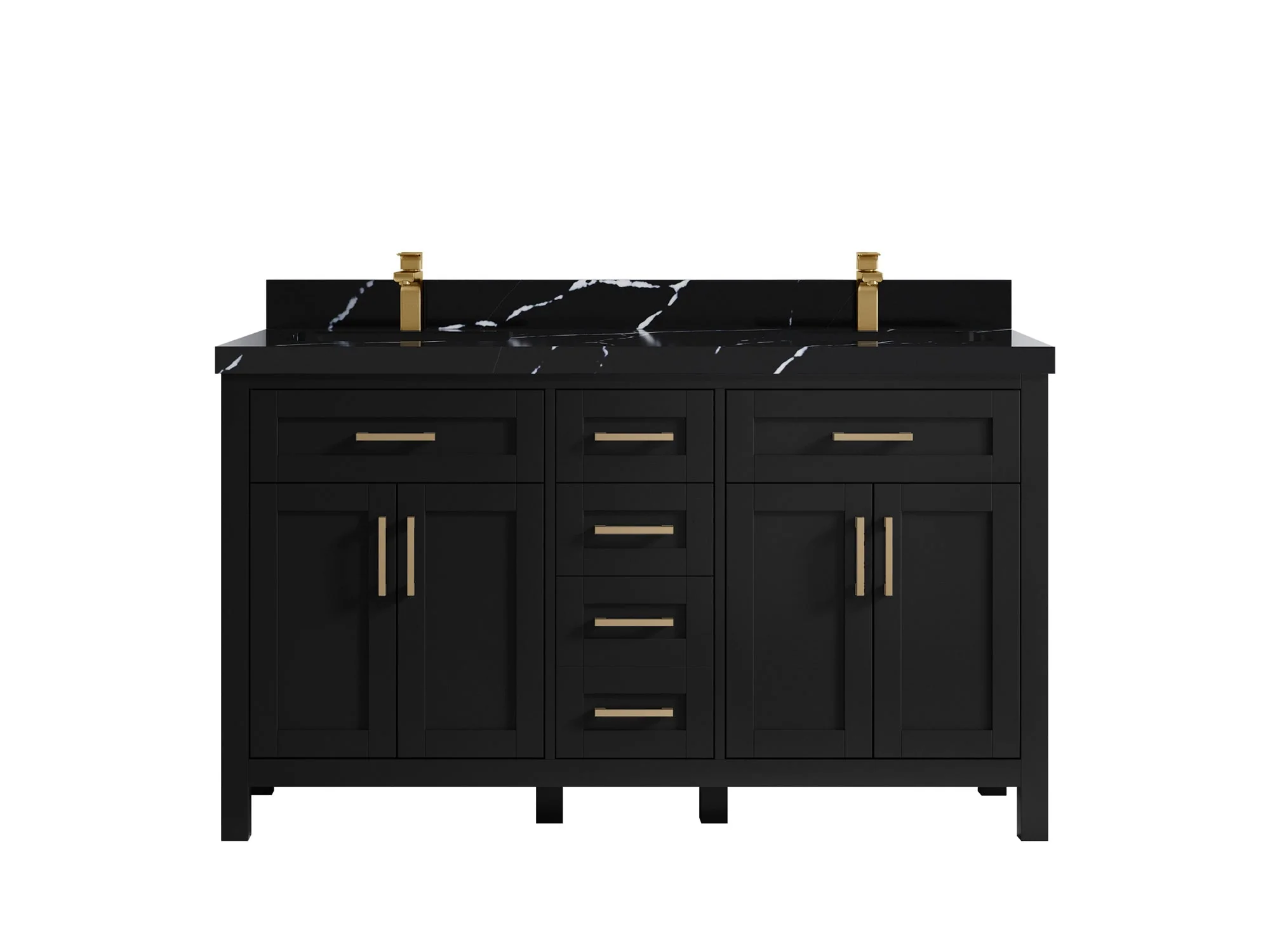 Cambridge 60 in. W x 22 in. D Double Sink Bathroom Vanity - Image 17