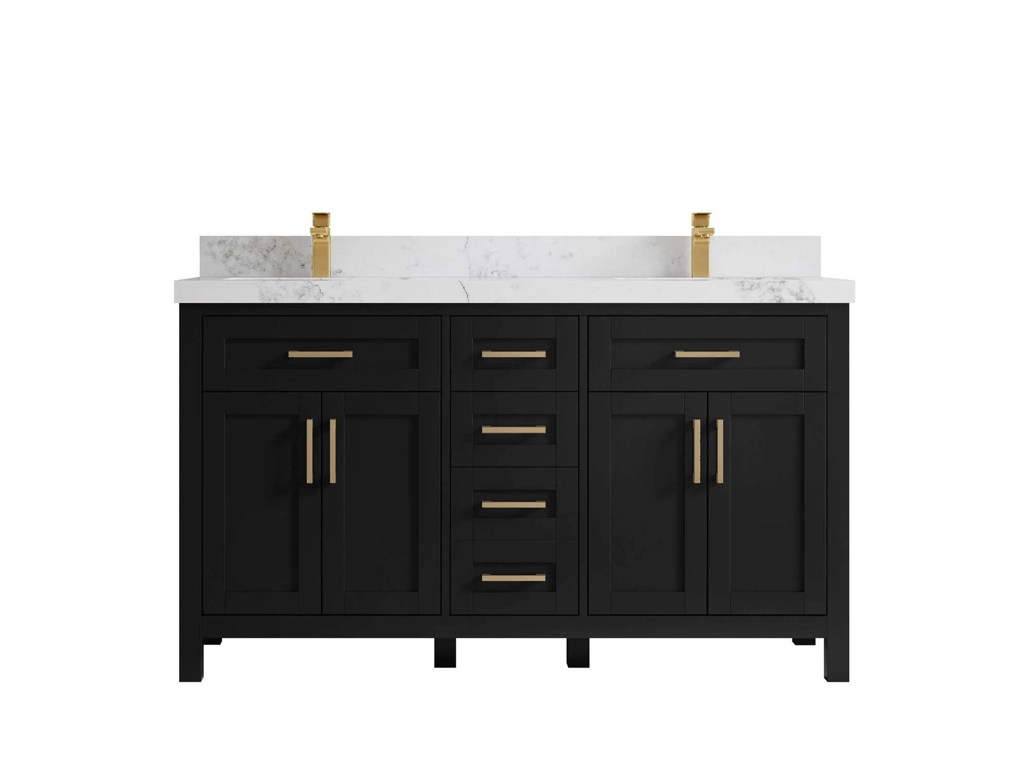 Cambridge 60 in. W x 22 in. D Double Sink Bathroom Vanity - Image 23
