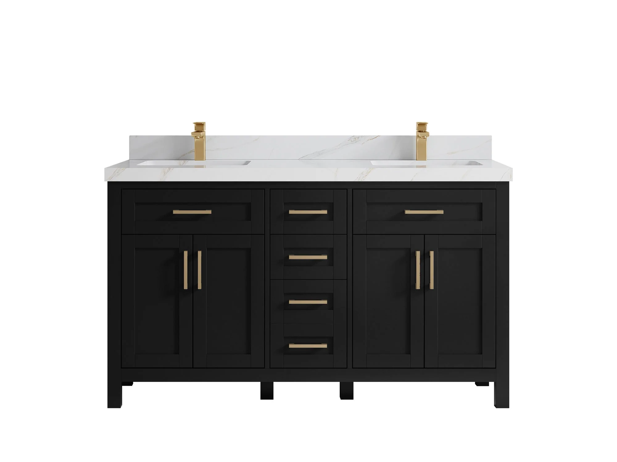 Cambridge 60 in. W x 22 in. D Double Sink Bathroom Vanity - Image 27