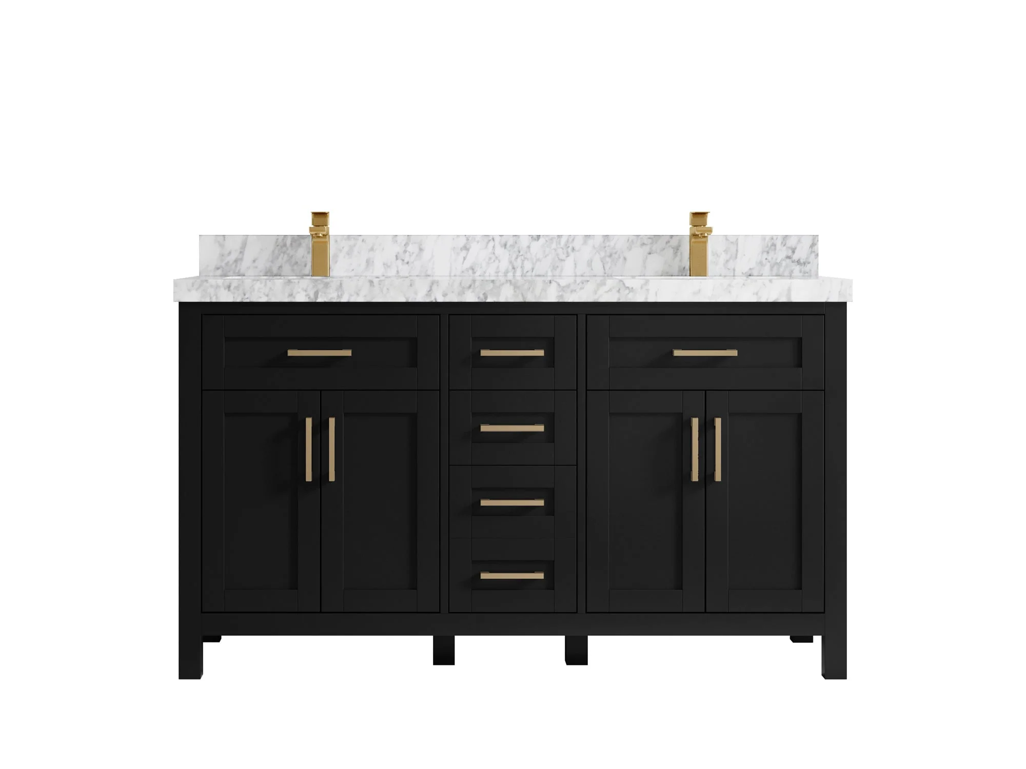 Cambridge 60 in. W x 22 in. D Double Sink Bathroom Vanity - Image 29