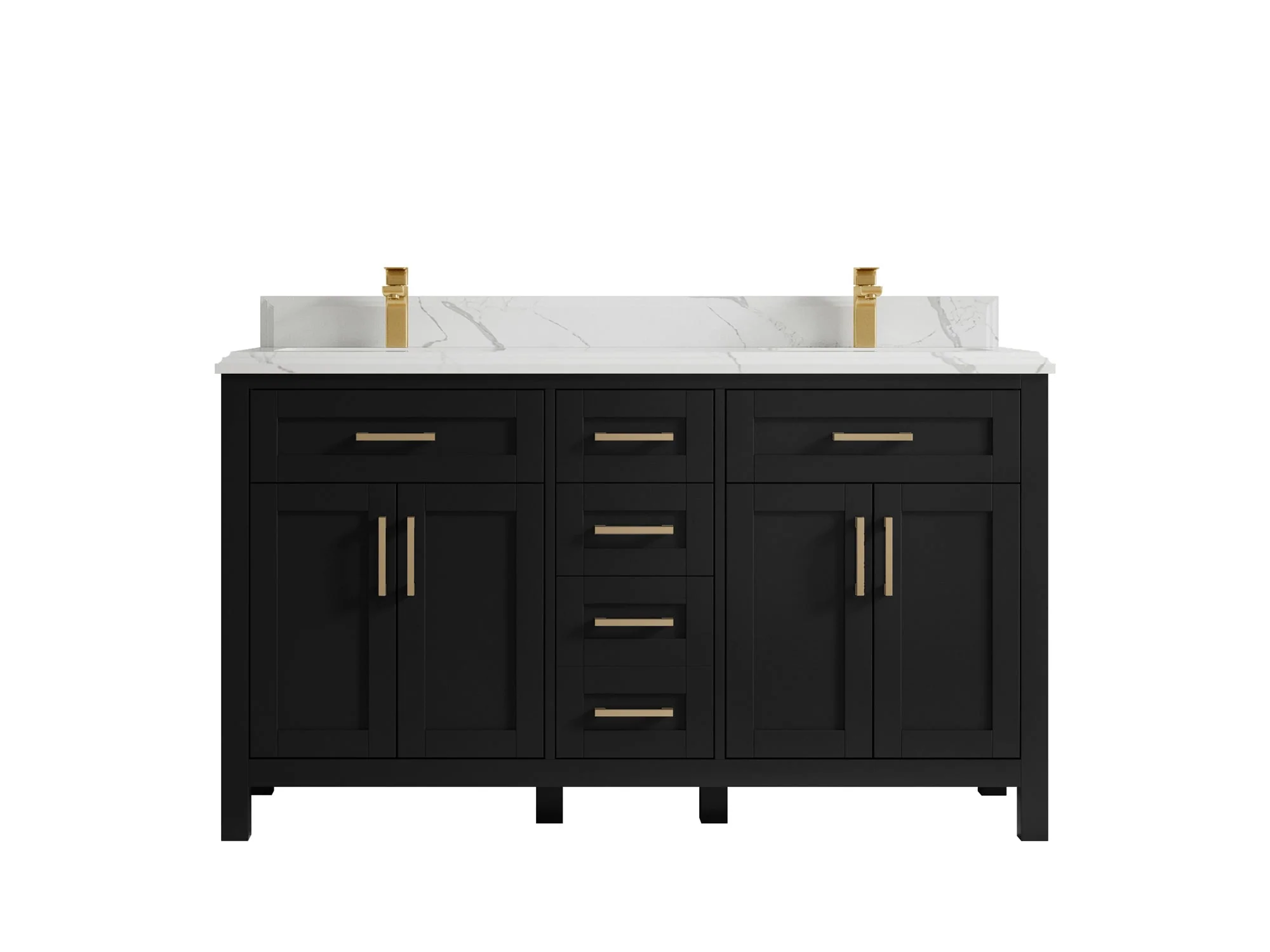 Cambridge 60 in. W x 22 in. D Double Sink Bathroom Vanity - Image 33