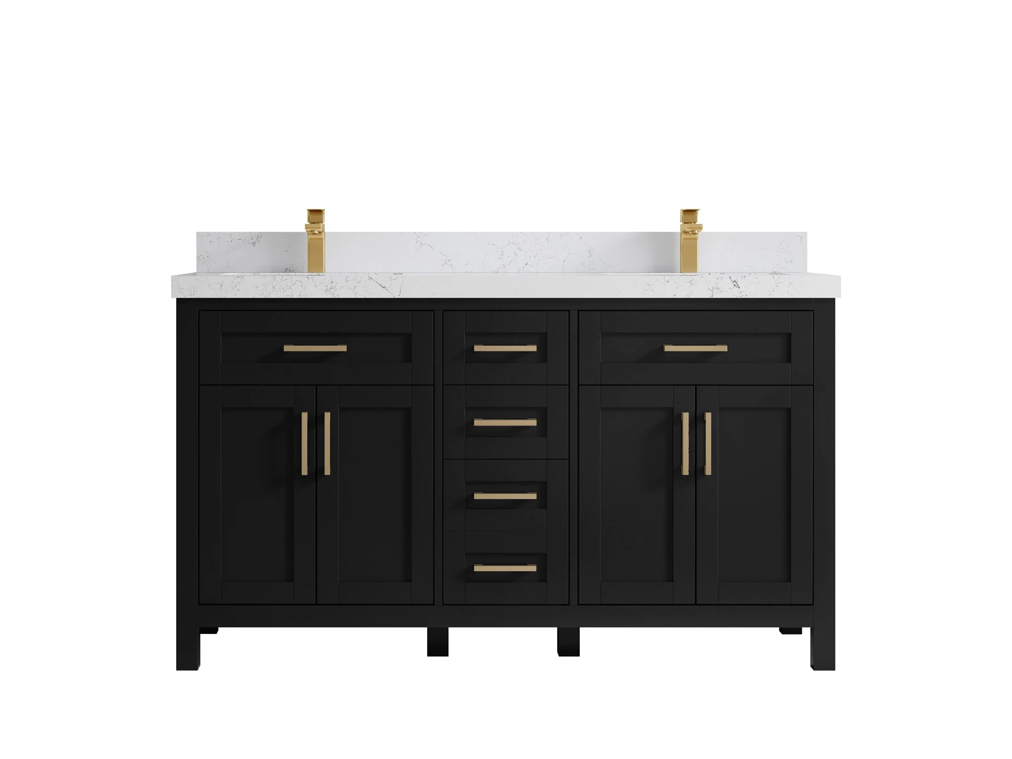 Cambridge 60 in. W x 22 in. D Double Sink Bathroom Vanity - Image 39