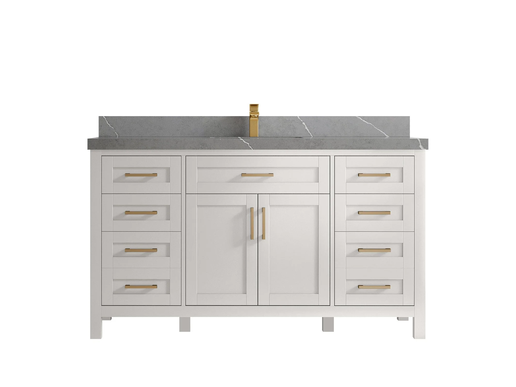 Cambridge 60 in. W x 22 in. D Single Sink Bathroom Vanity - Image 15