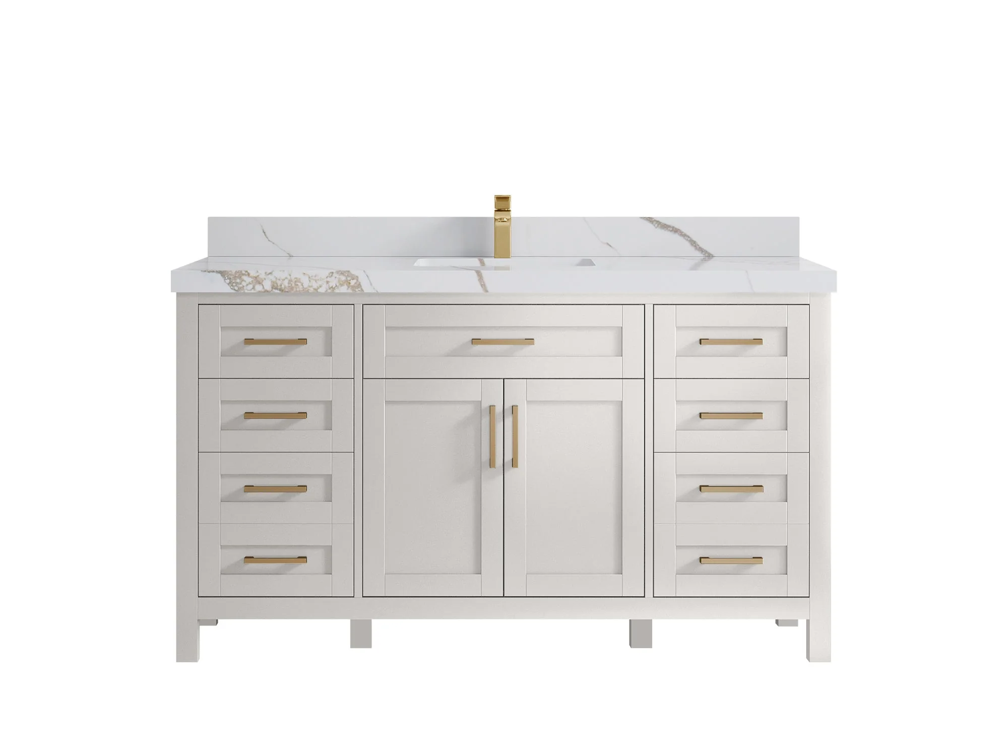Cambridge 60 in. W x 22 in. D Single Sink Bathroom Vanity - Image 21