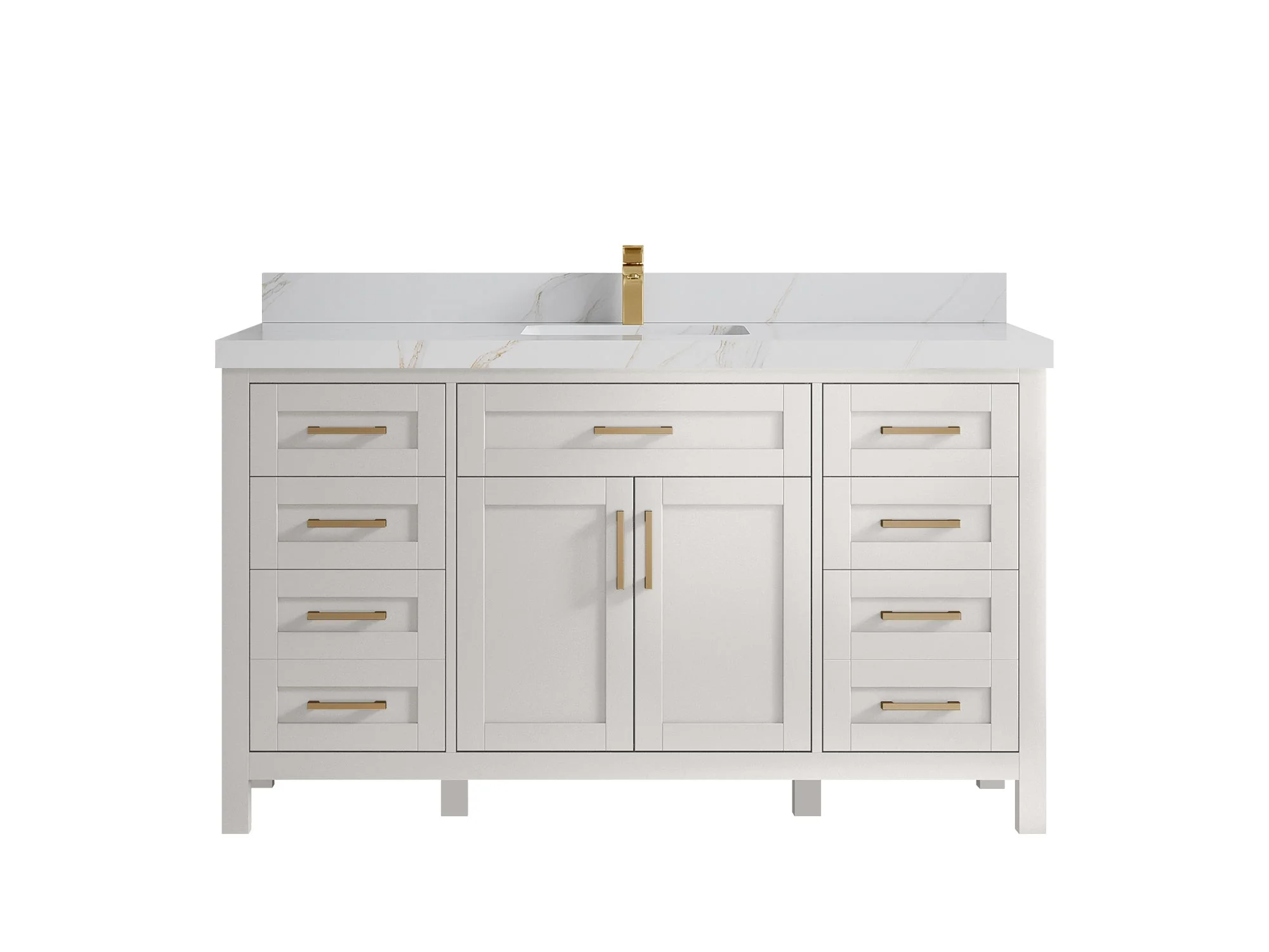 Cambridge 60 in. W x 22 in. D Single Sink Bathroom Vanity - Image 29