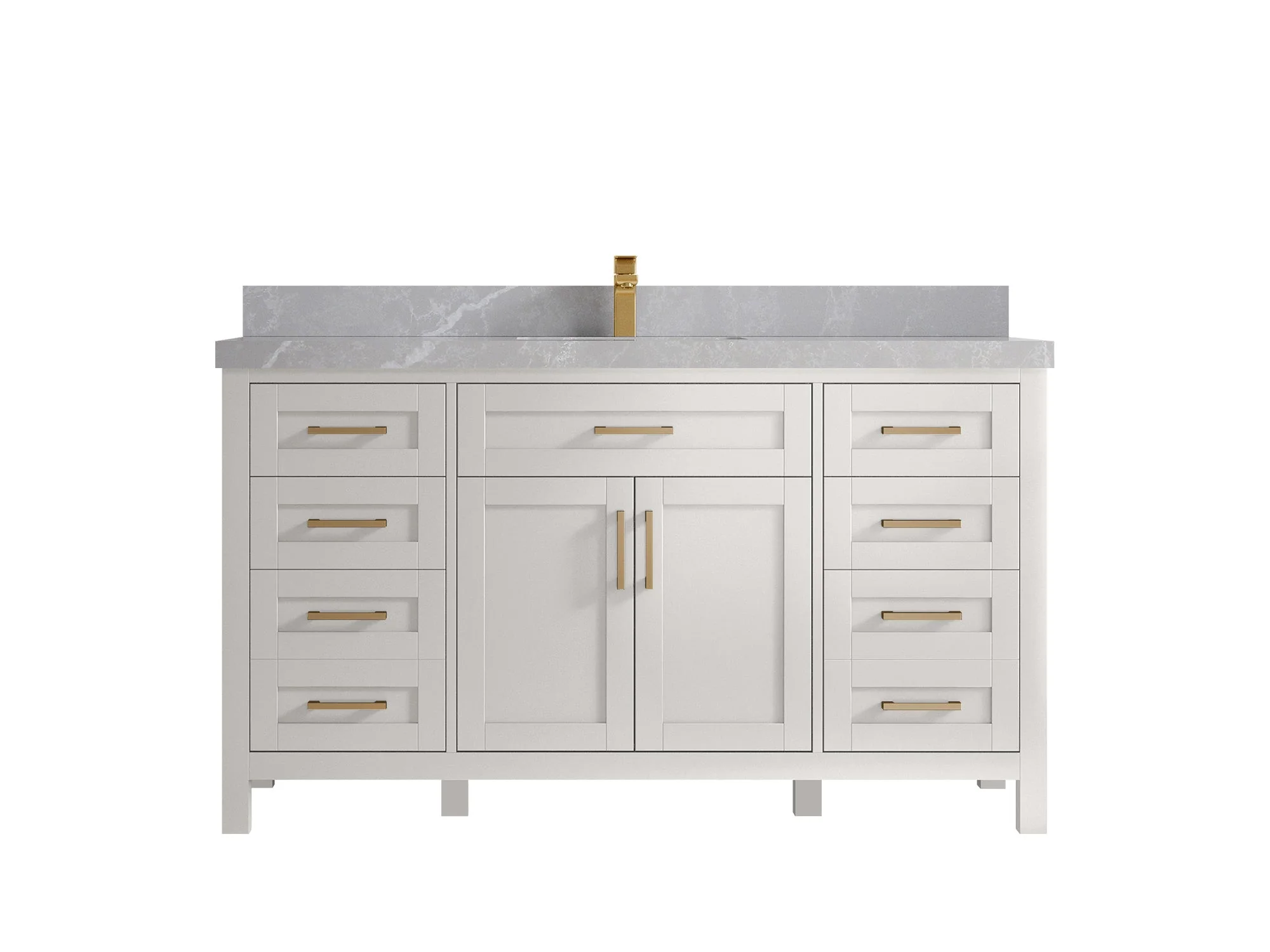 Cambridge 60 in. W x 22 in. D Single Sink Bathroom Vanity - Image 33
