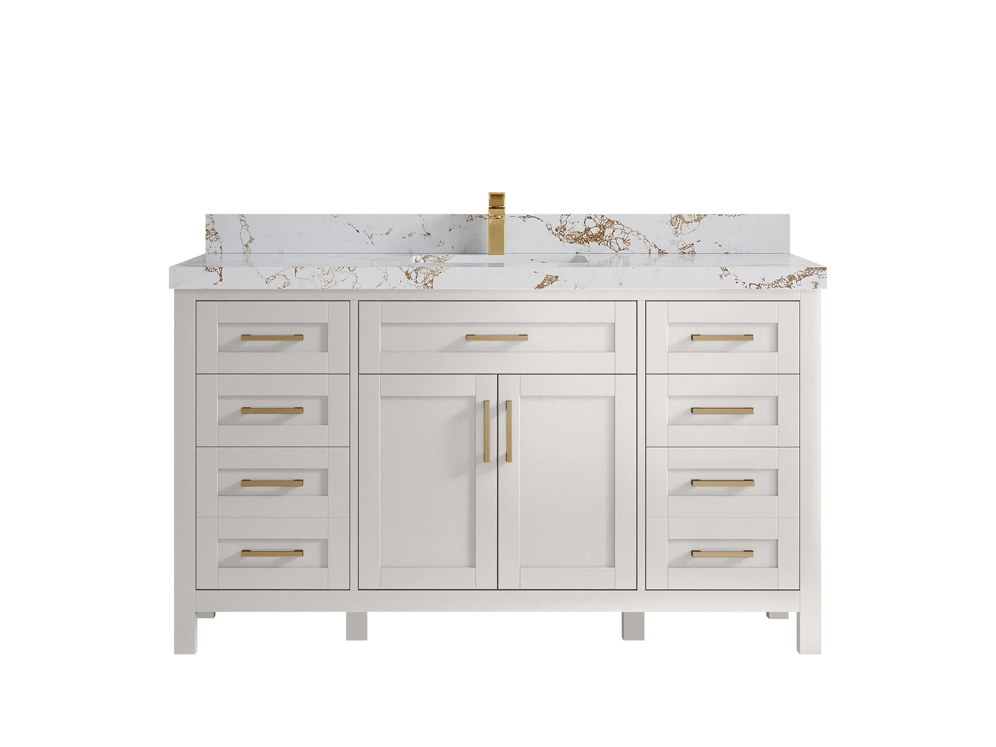 Cambridge 60 in. W x 22 in. D Single Sink Bathroom Vanity - Image 39