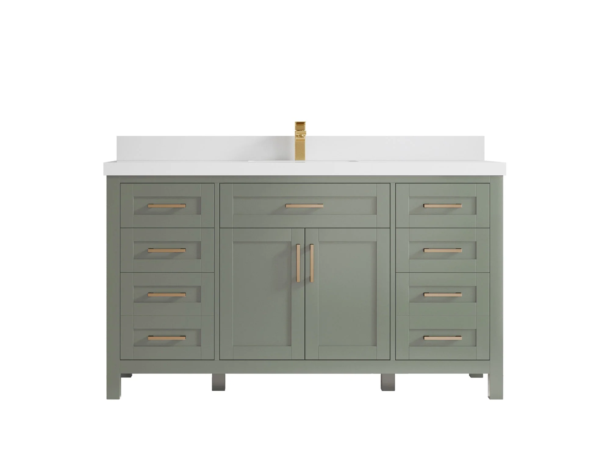 Cambridge 60 in. W x 22 in. D Single Sink Bathroom Vanity - Image 13