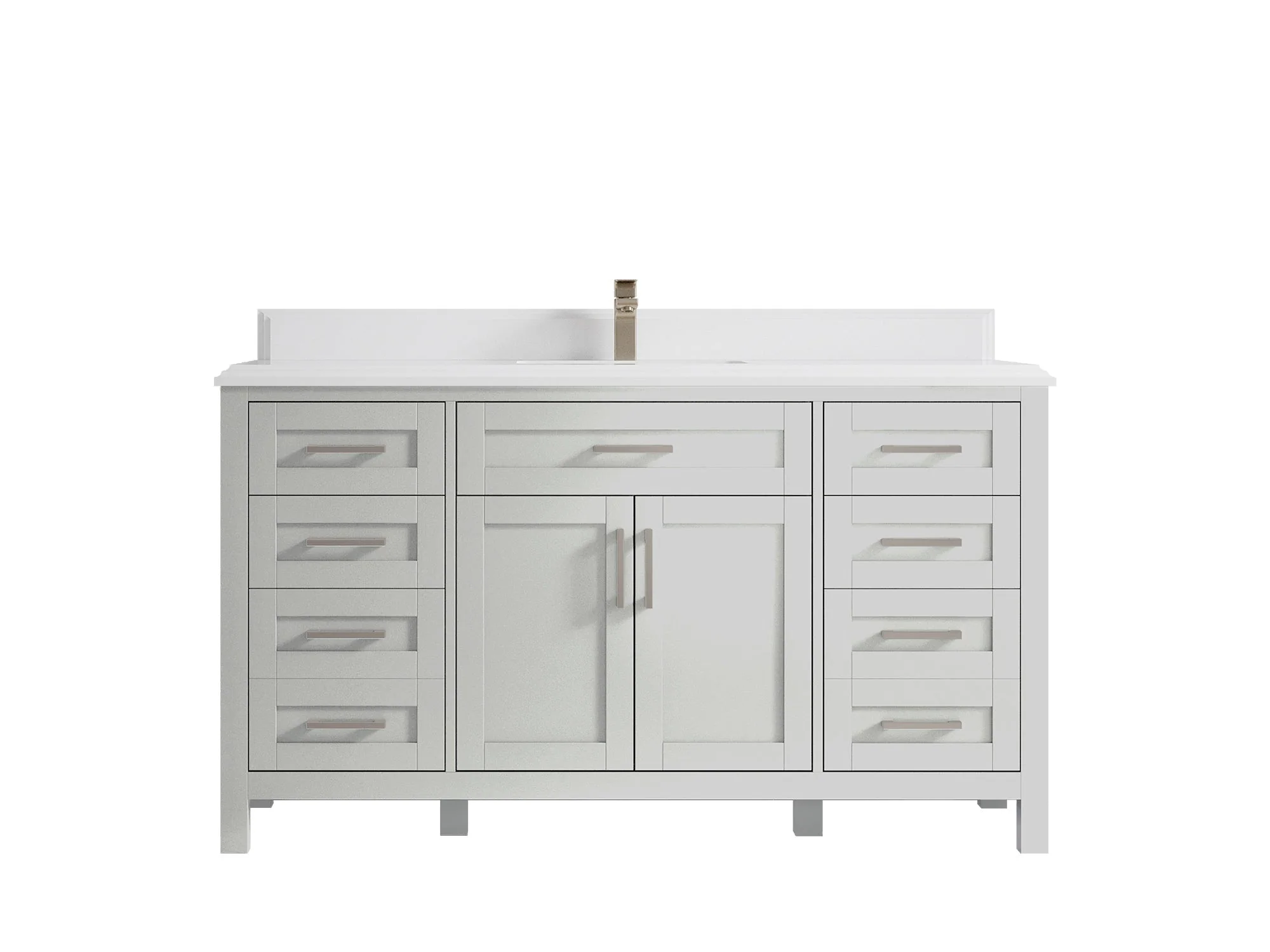 Cambridge 60 in. W x 22 in. D Single Sink Bathroom Vanity - Image 31