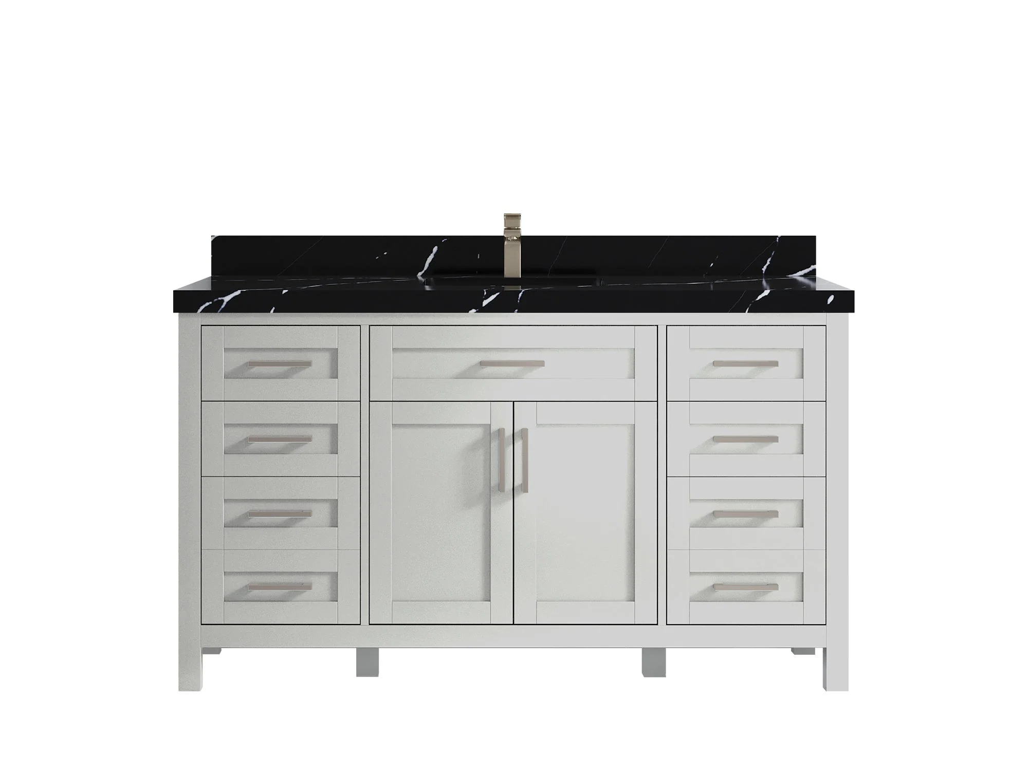Cambridge 60 in. W x 22 in. D Single Sink Bathroom Vanity - Image 49