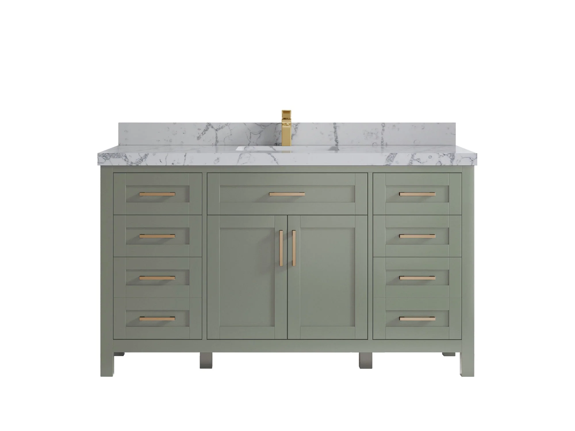 Cambridge 60 in. W x 22 in. D Single Sink Bathroom Vanity - Image 47