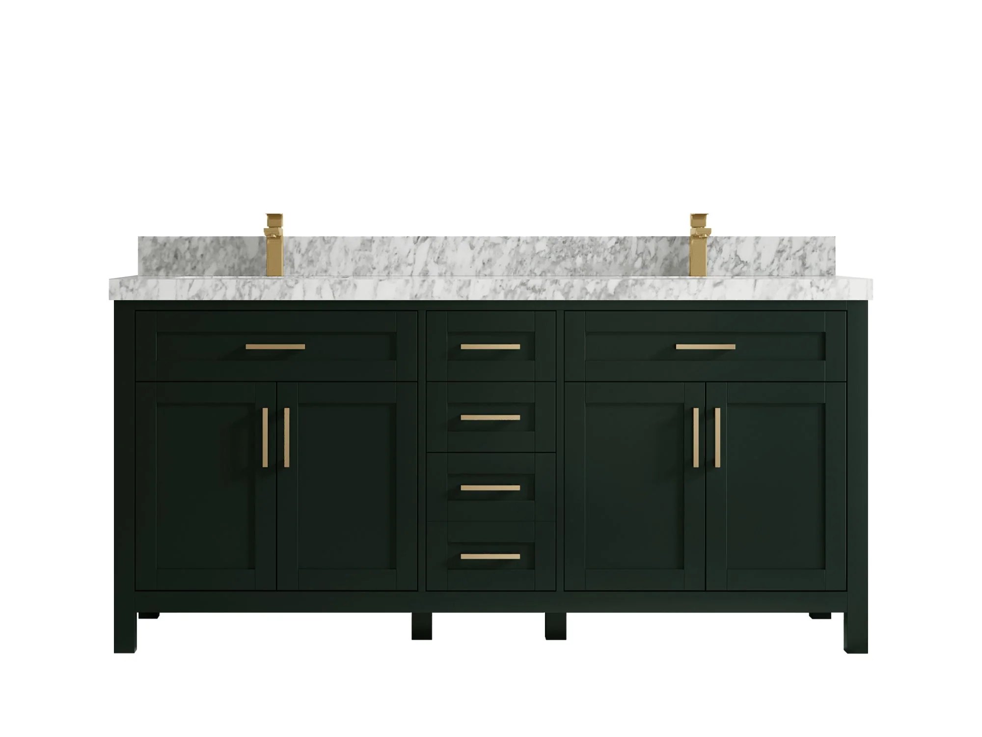 Cambridge 72 in. W x 22 in. D Double Sink Bathroom Vanity - Image 26