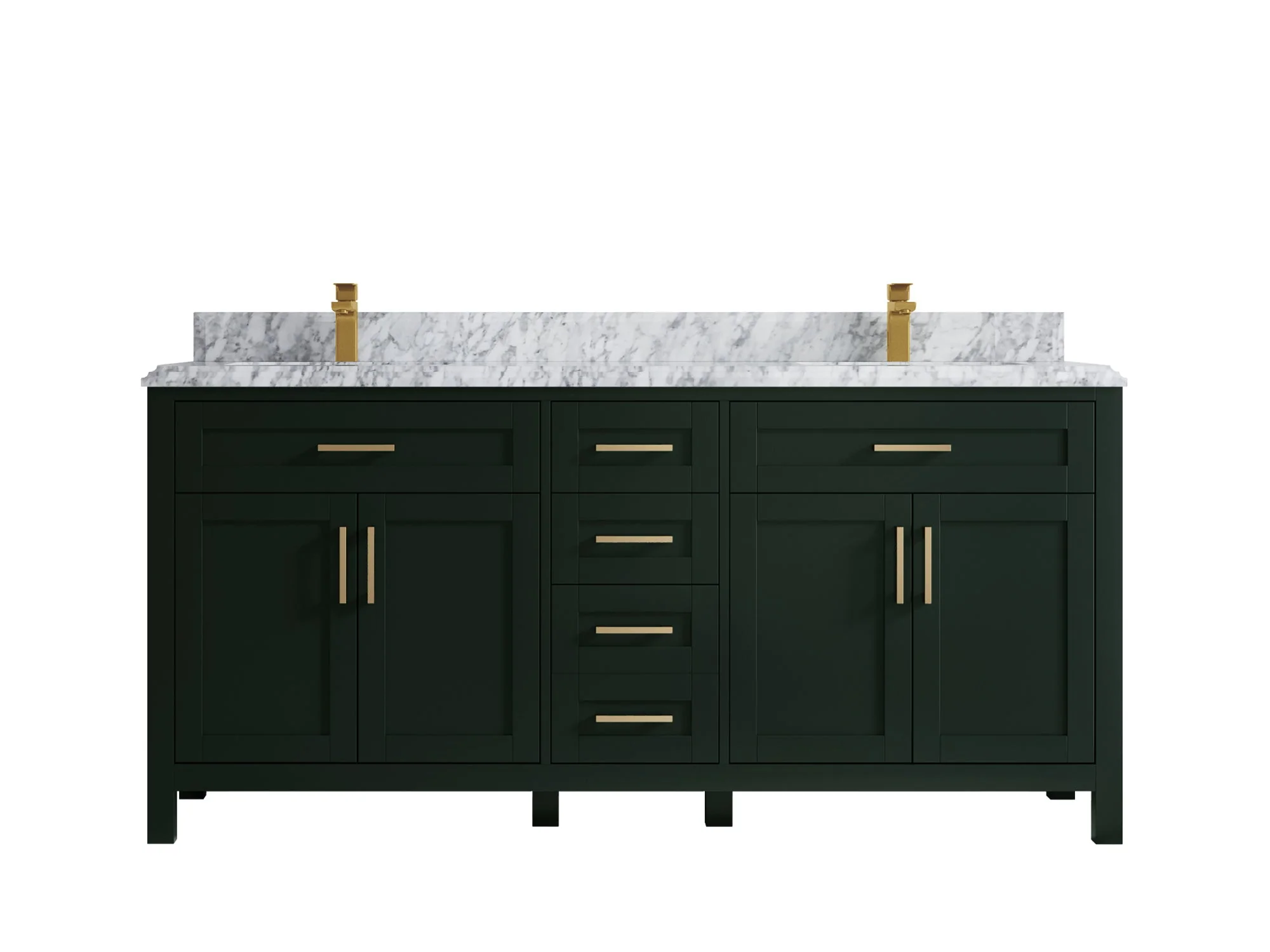 Cambridge 72 in. W x 22 in. D Double Sink Bathroom Vanity - Image 32