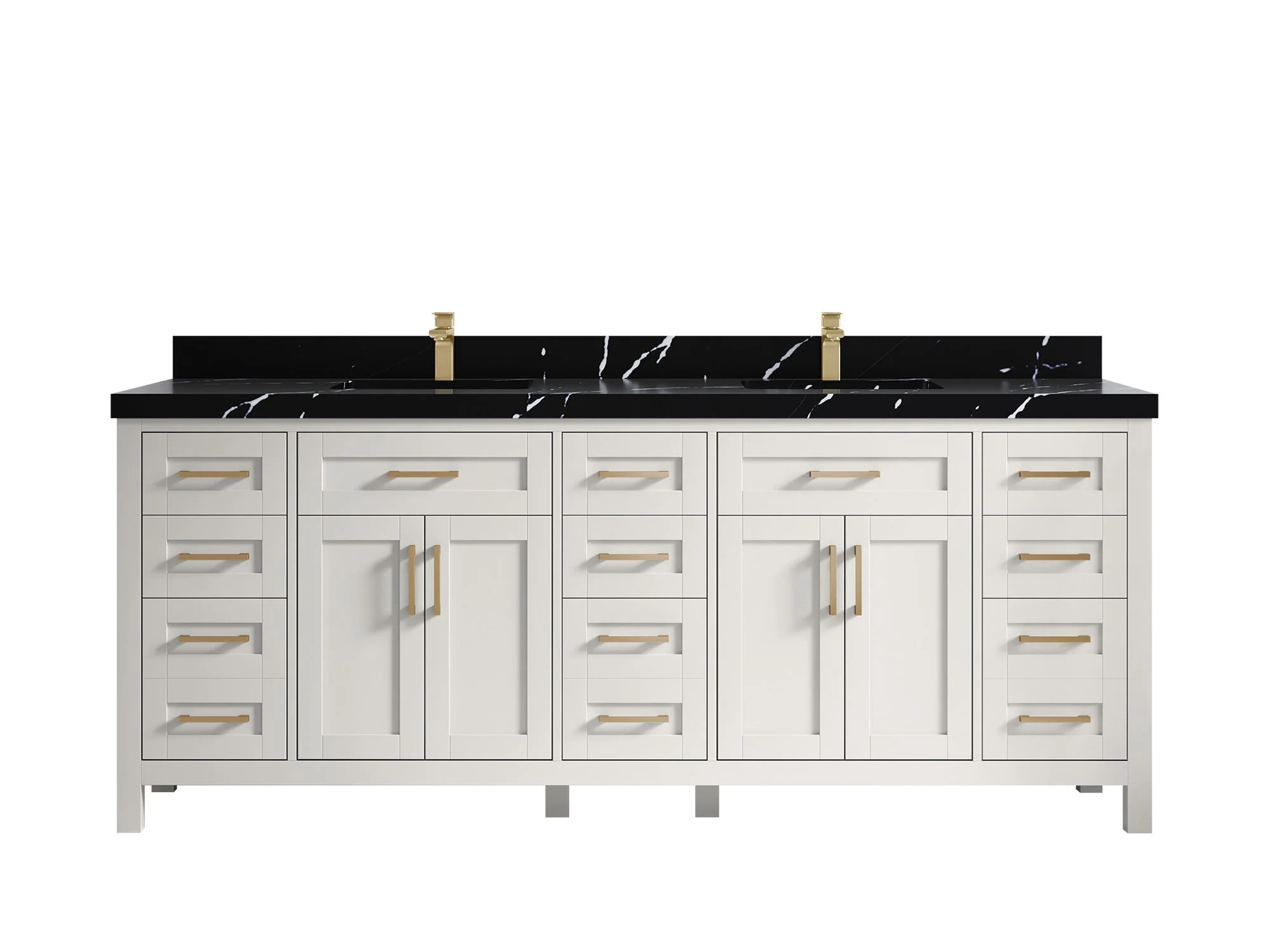 Cambridge 84 in. W x 22 in. D Double Sink Bathroom Vanity - Image 19