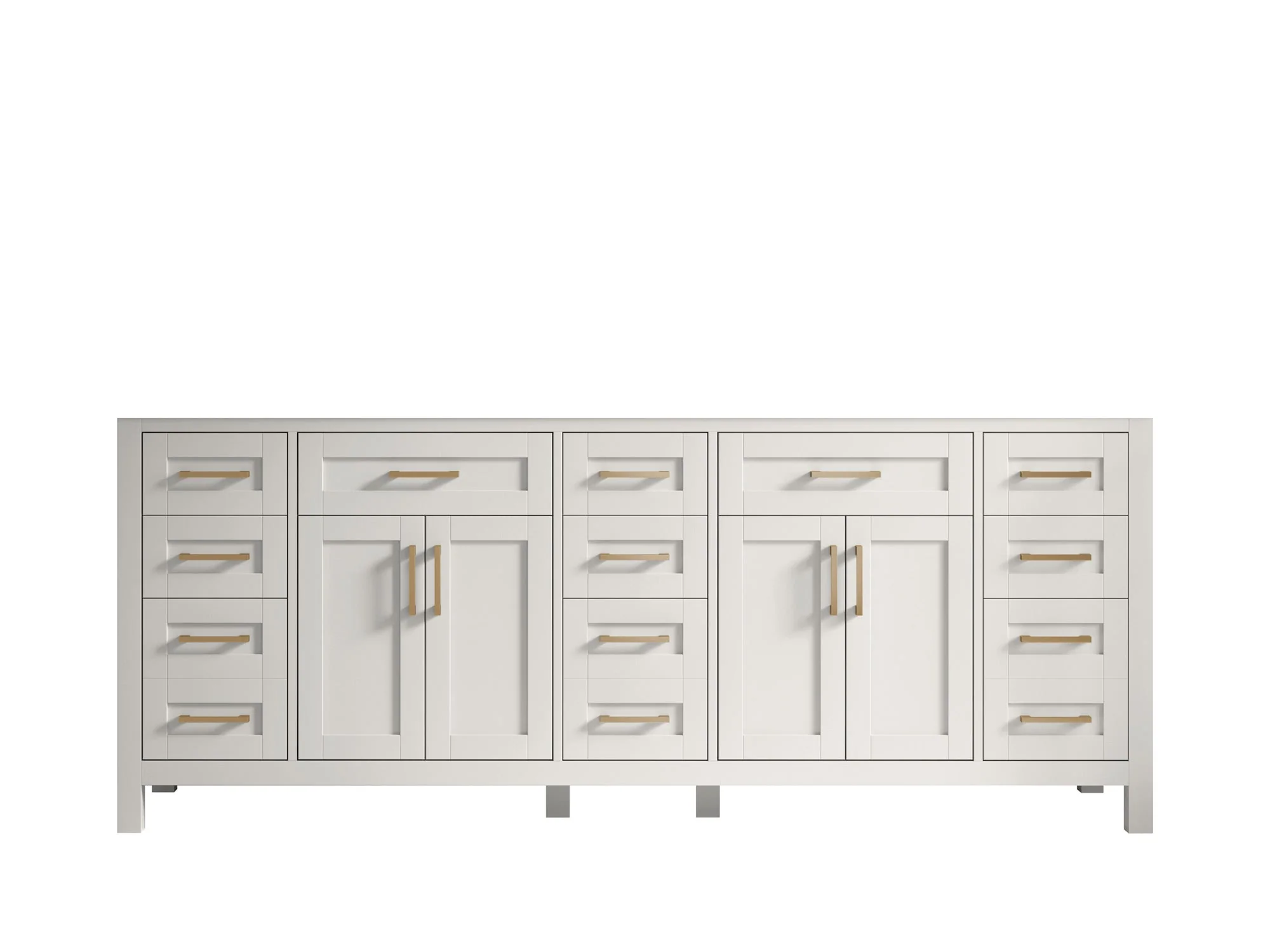 Cambridge 84 in. W x 22 in. D Double Sink Bathroom Vanity - Image 50