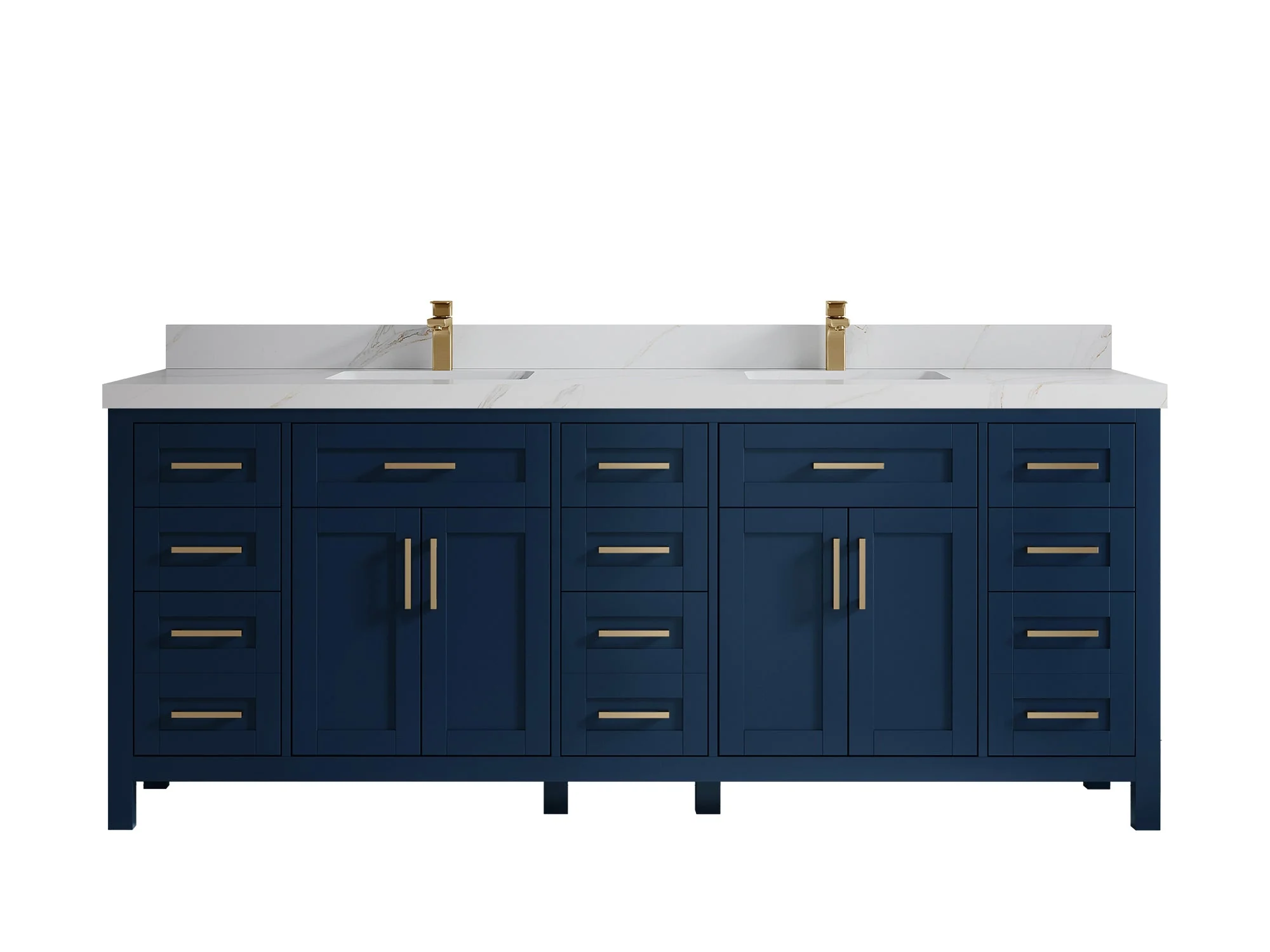 Cambridge 84 in. W x 22 in. D Double Sink Bathroom Vanity - Image 19