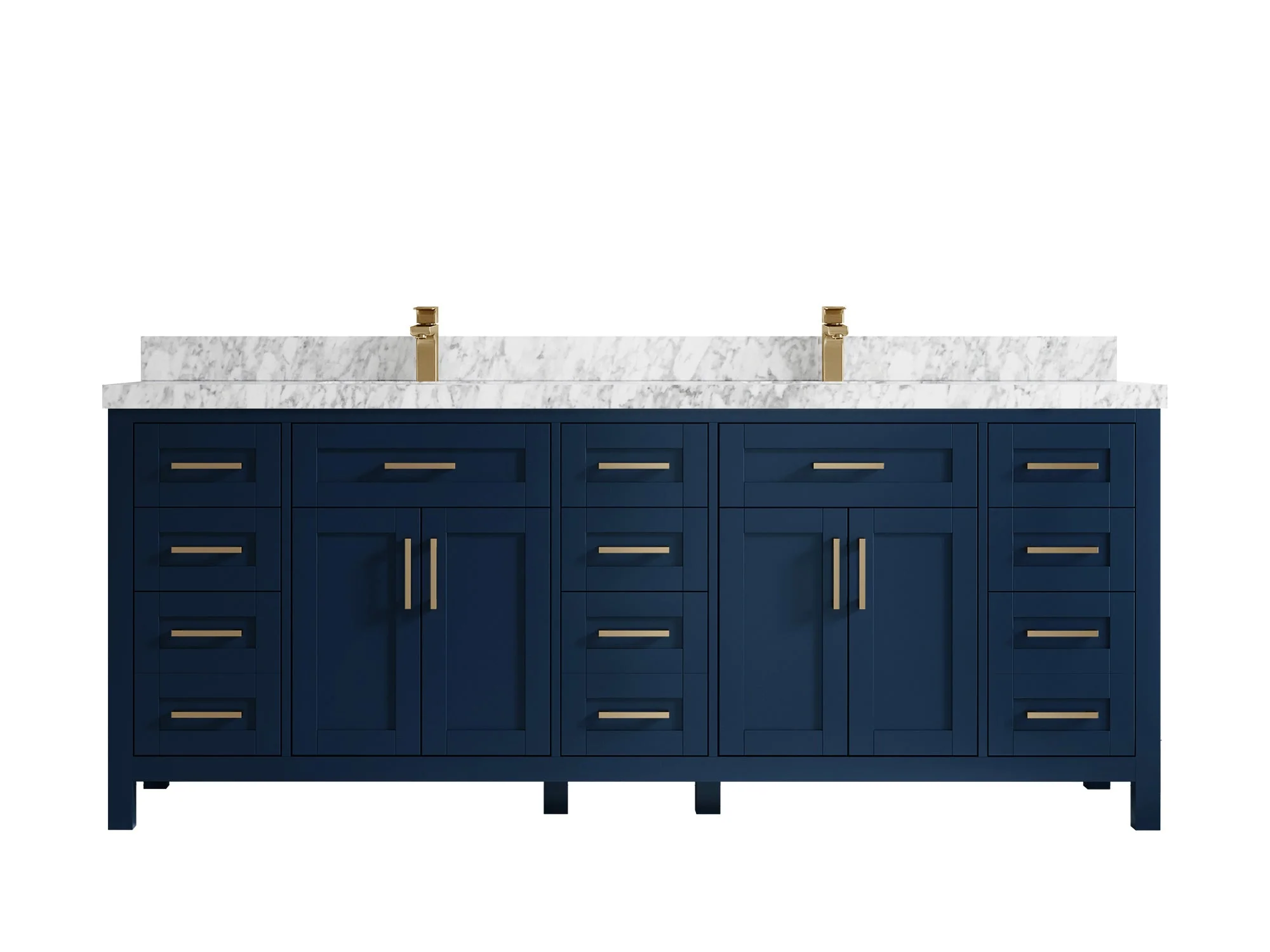 Cambridge 84 in. W x 22 in. D Double Sink Bathroom Vanity - Image 21