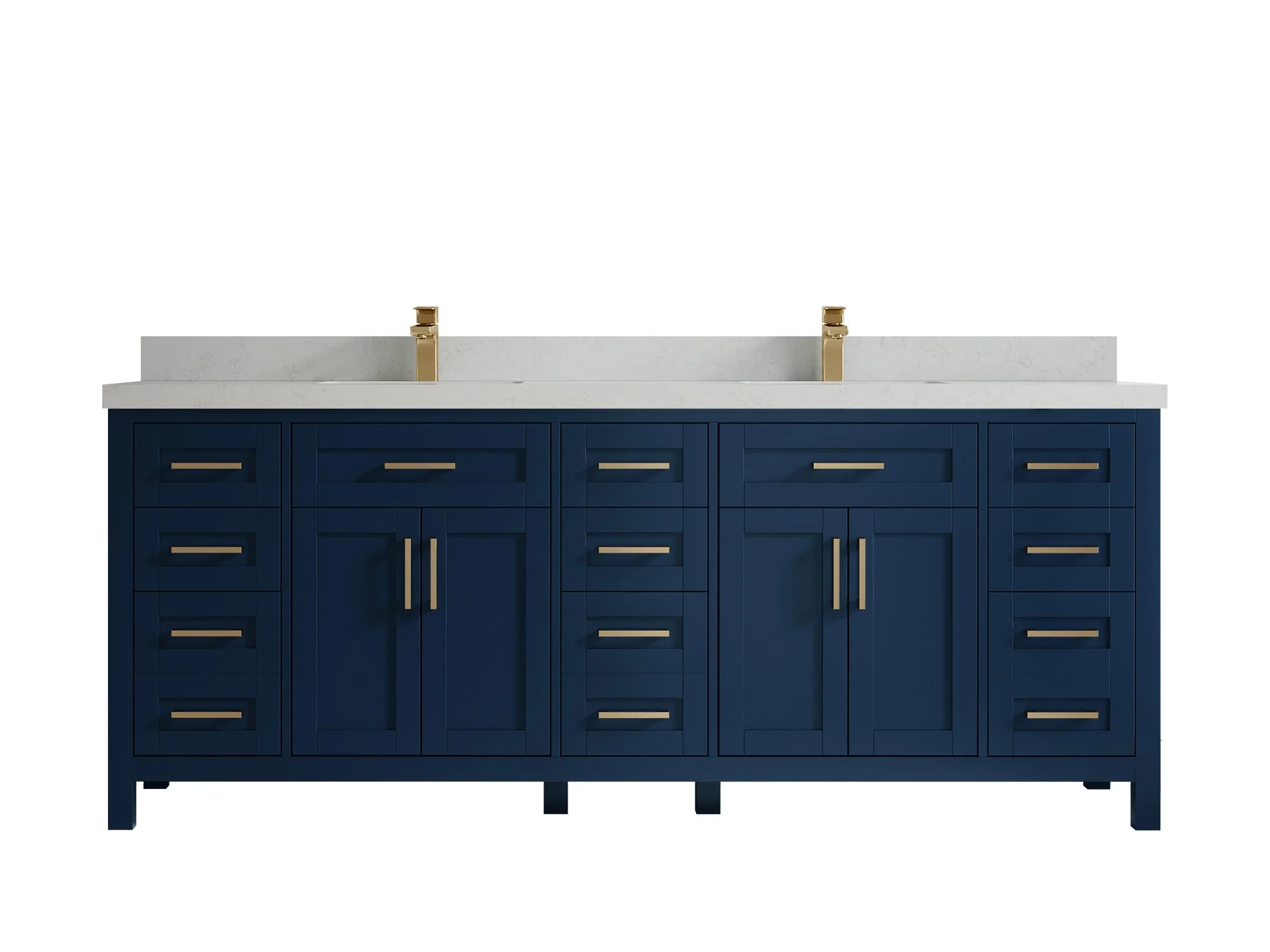Cambridge 84 in. W x 22 in. D Double Sink Bathroom Vanity - Image 23