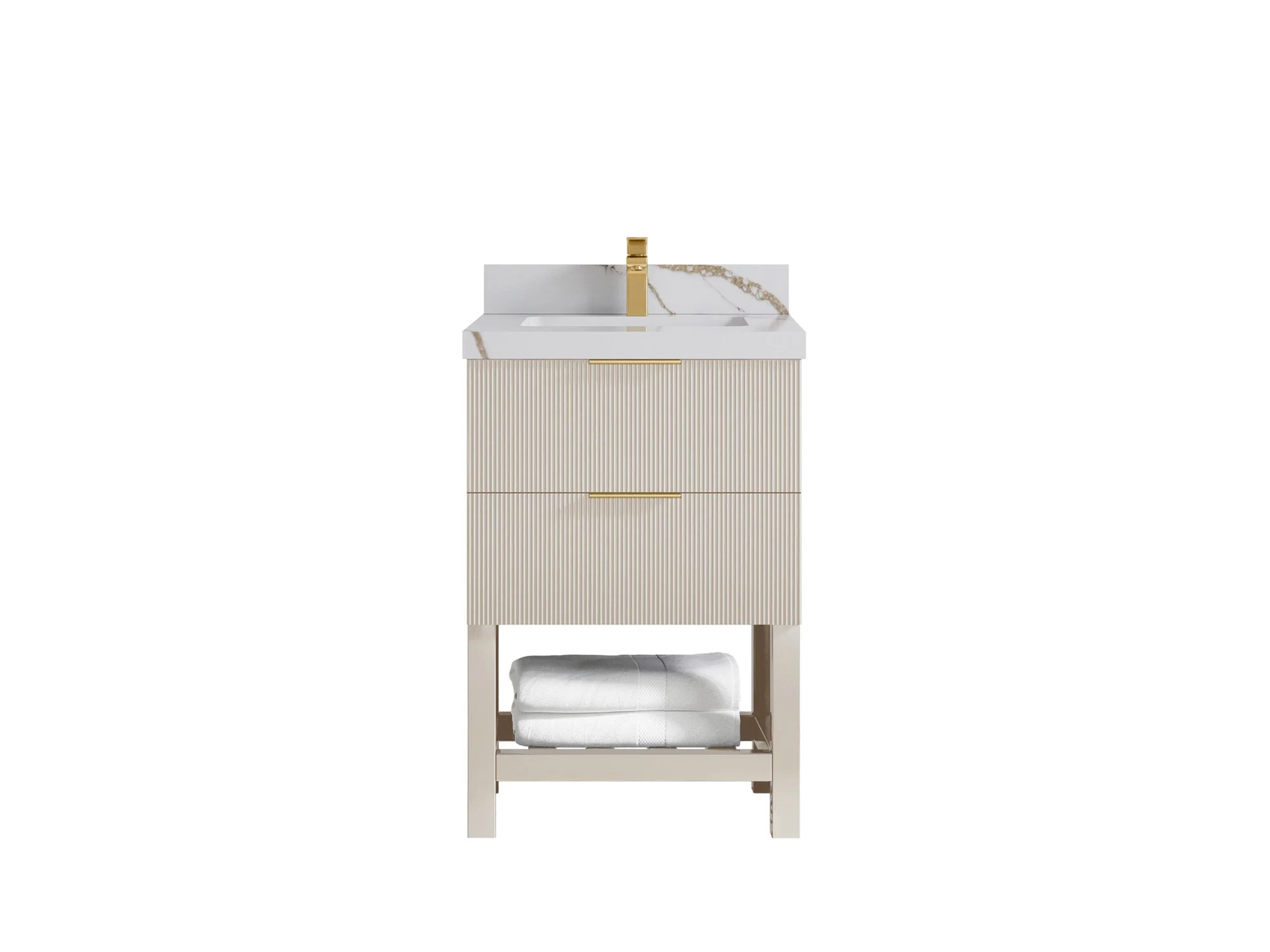 Catalina 24 in. W x 22 in. D Single Sink Bathroom Vanity - Image 11