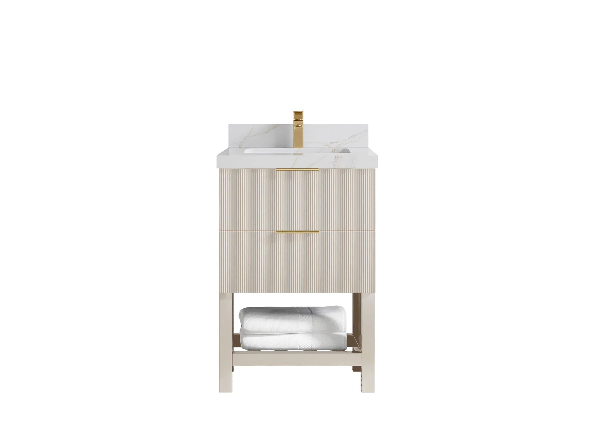 Catalina 24 in. W x 22 in. D Single Sink Bathroom Vanity - Image 13