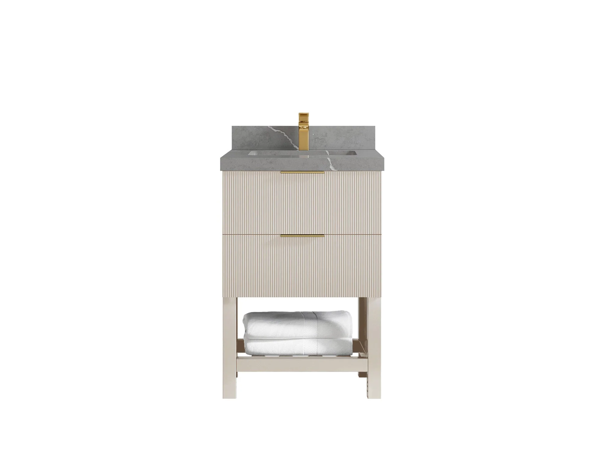 Catalina 24 in. W x 22 in. D Single Sink Bathroom Vanity - Image 21