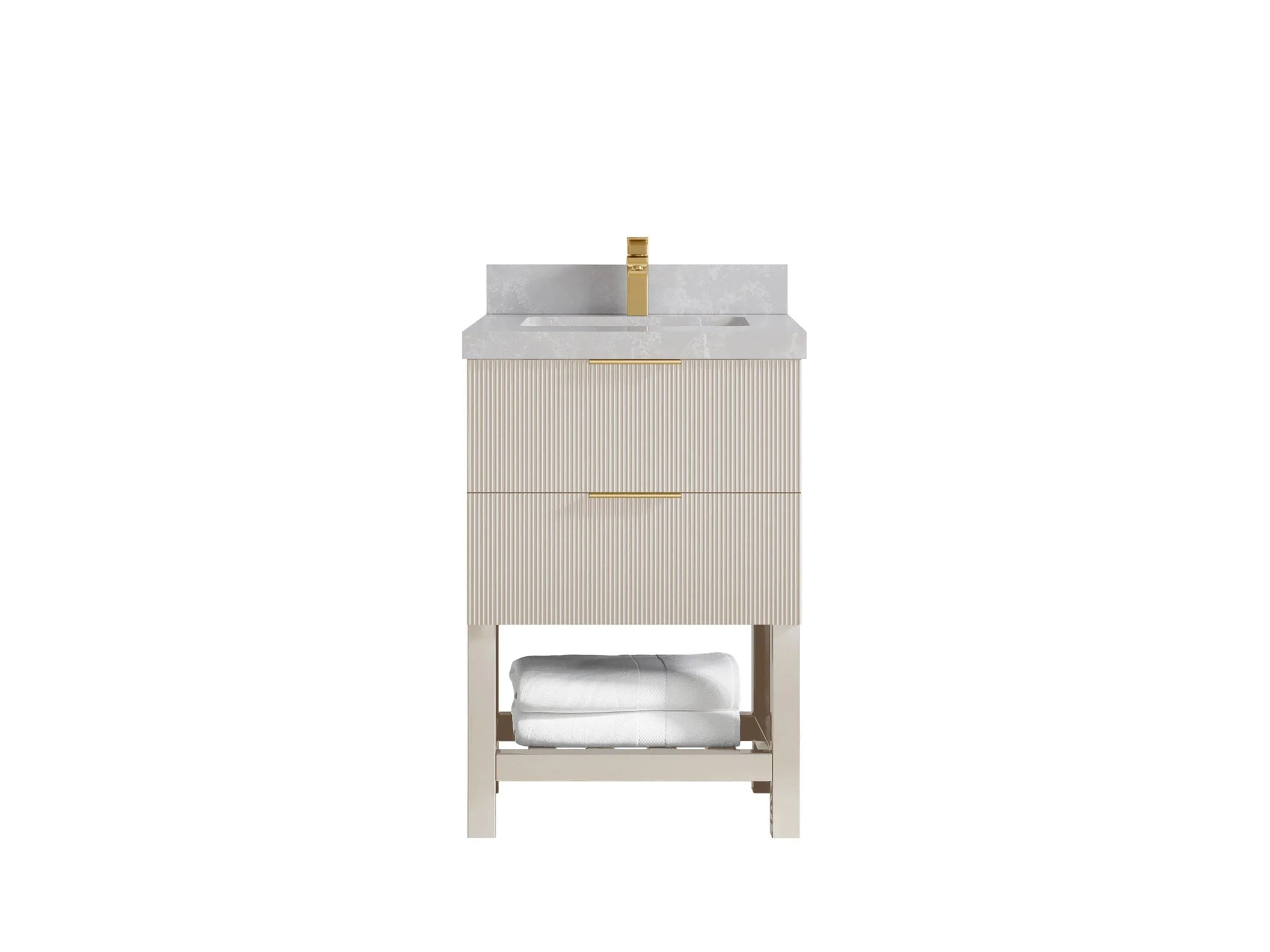 Catalina 24 in. W x 22 in. D Single Sink Bathroom Vanity - Image 23