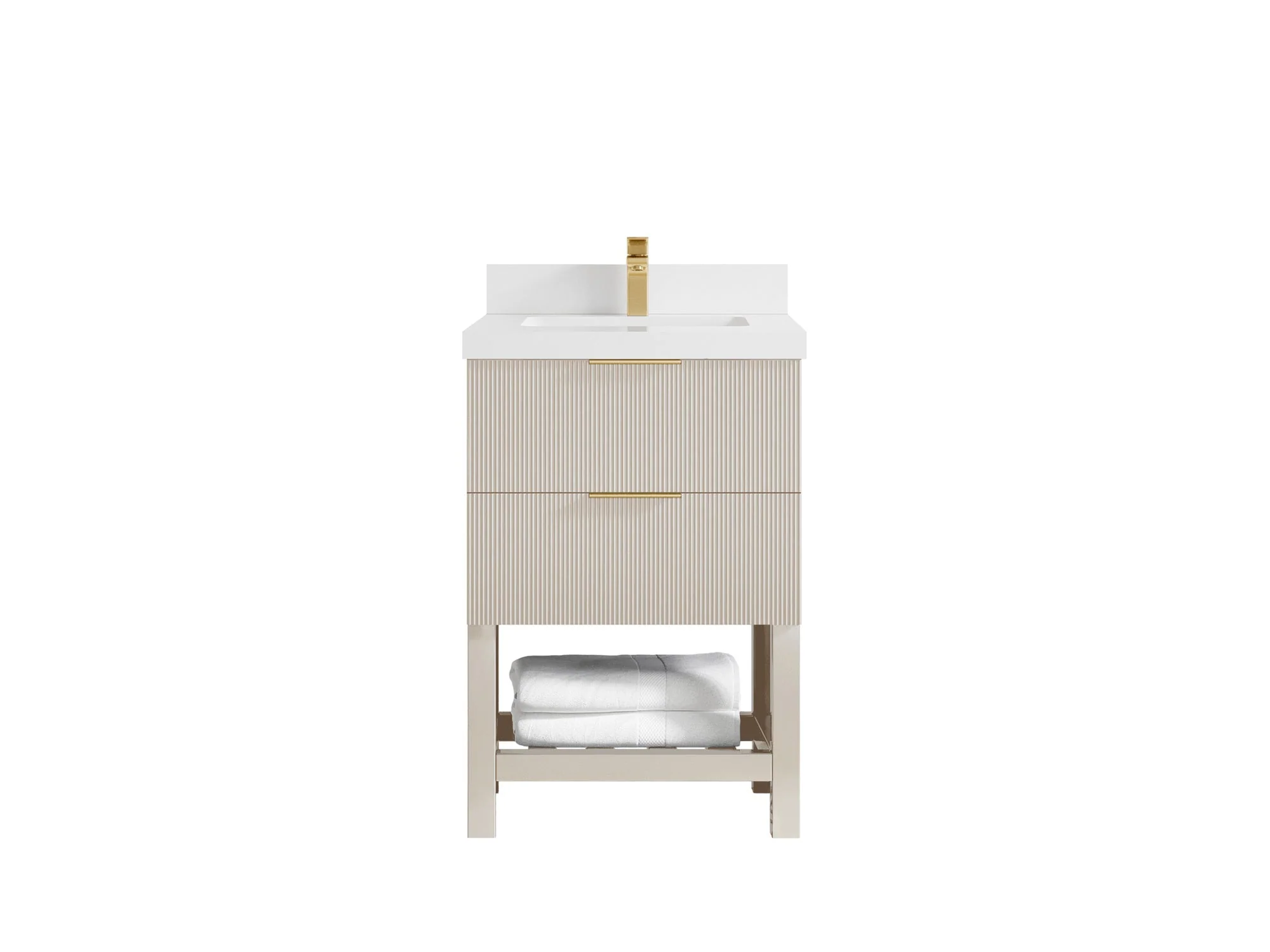 Catalina 24 in. W x 22 in. D Single Sink Bathroom Vanity - Image 25