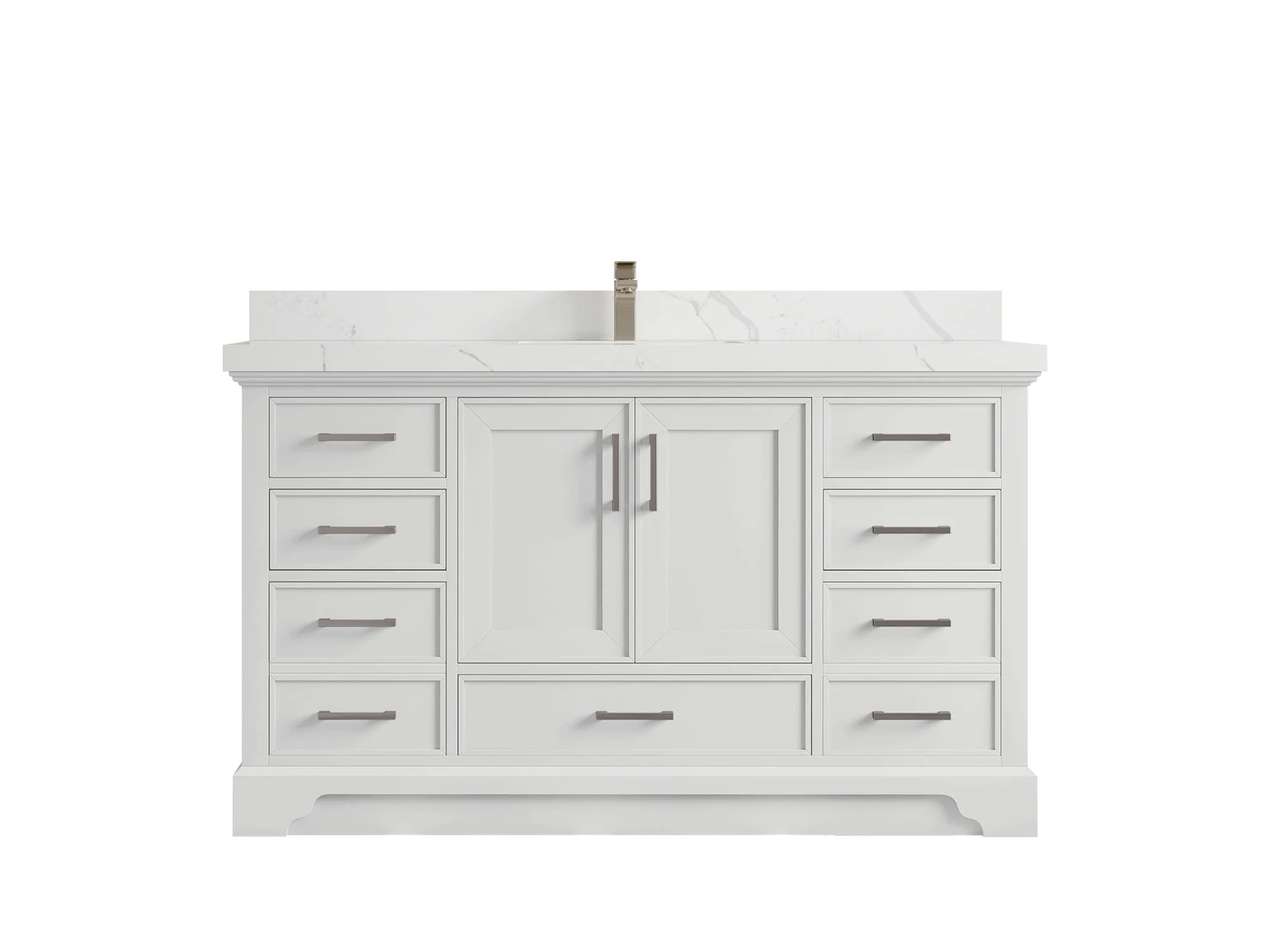 Charlotte 60 in. W x 22 in. D Single Sink Bathroom Vanity - Image 14