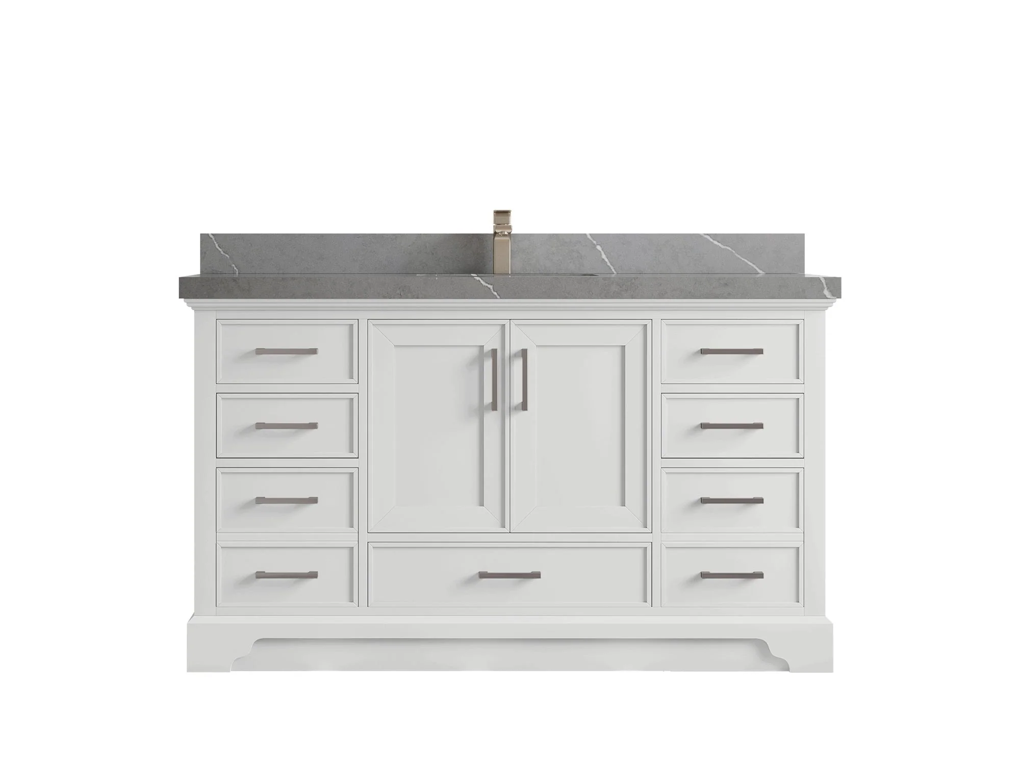 Charlotte 60 in. W x 22 in. D Single Sink Bathroom Vanity - Image 26