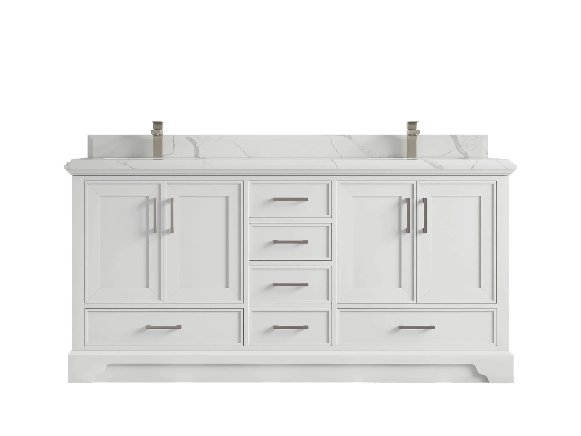Charlotte 72 in. W x 22 in. D Double Sink Bathroom Vanity - Image 7