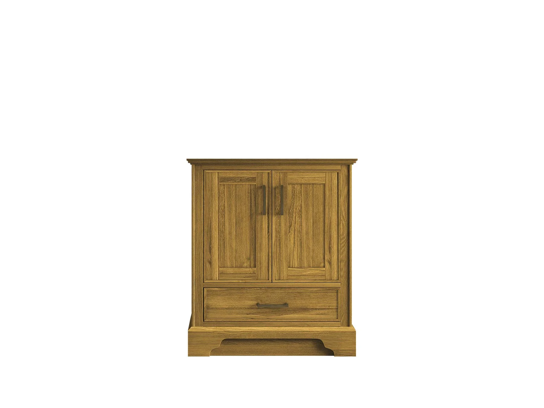 Charlotte White Oak 30 in. W x 22 in. D Single Sink Bathroom Vanity - Image 3
