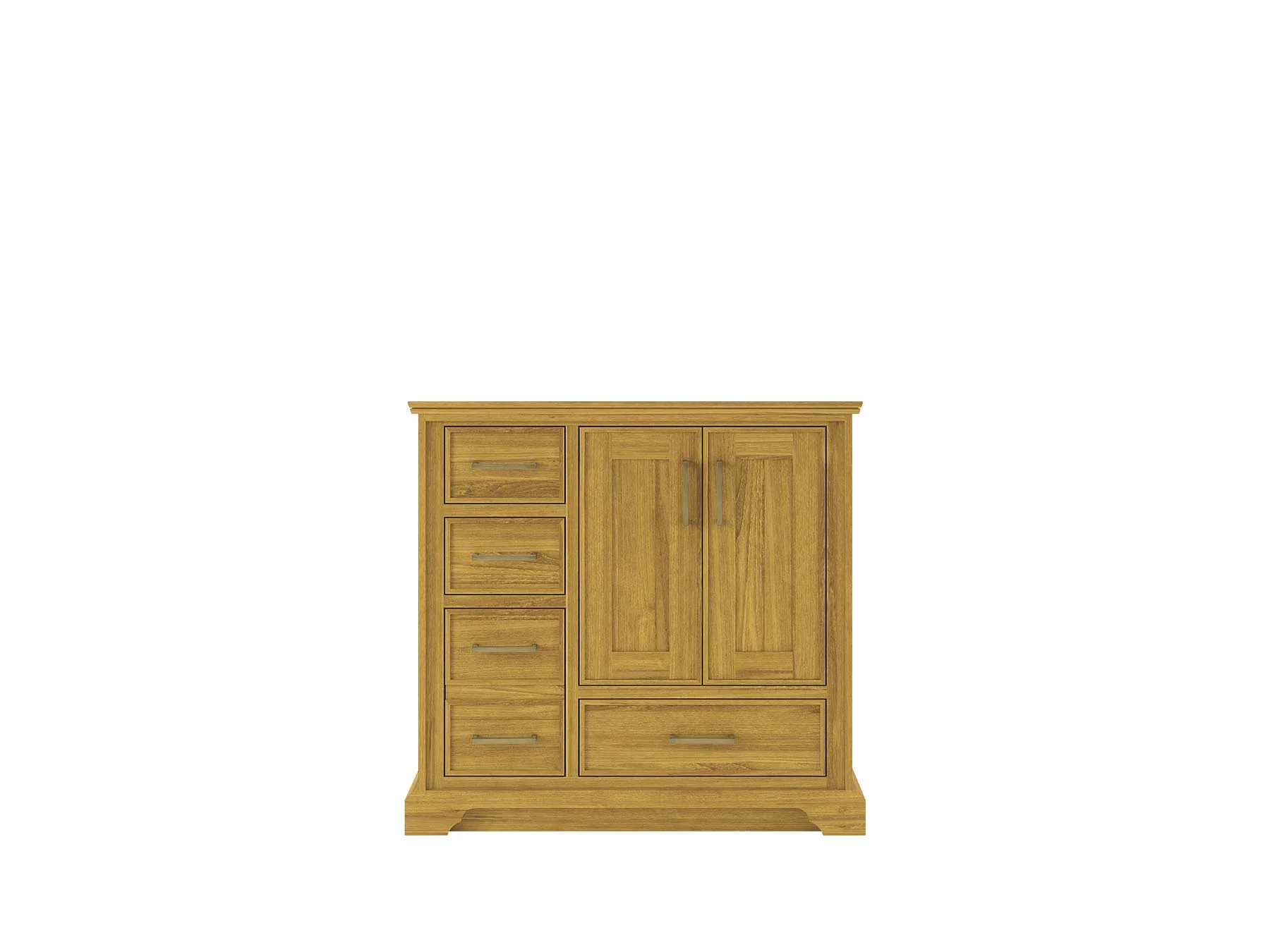 Charlotte White Oak 36 in. W x 22 in. D Center Sink Bathroom Vanity - Image 24
